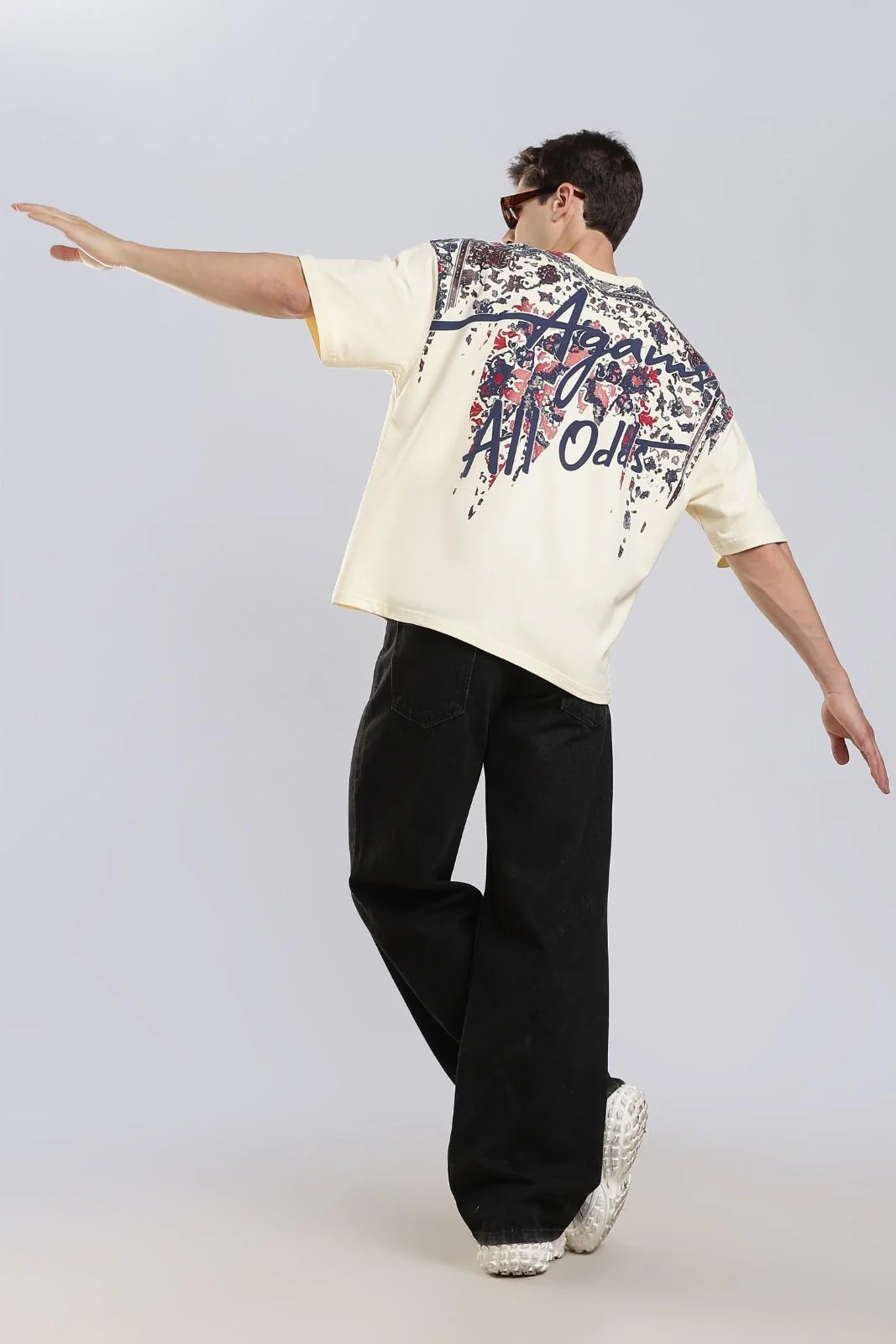 Against Of All Odds Oversized T-shirt - Image 15
