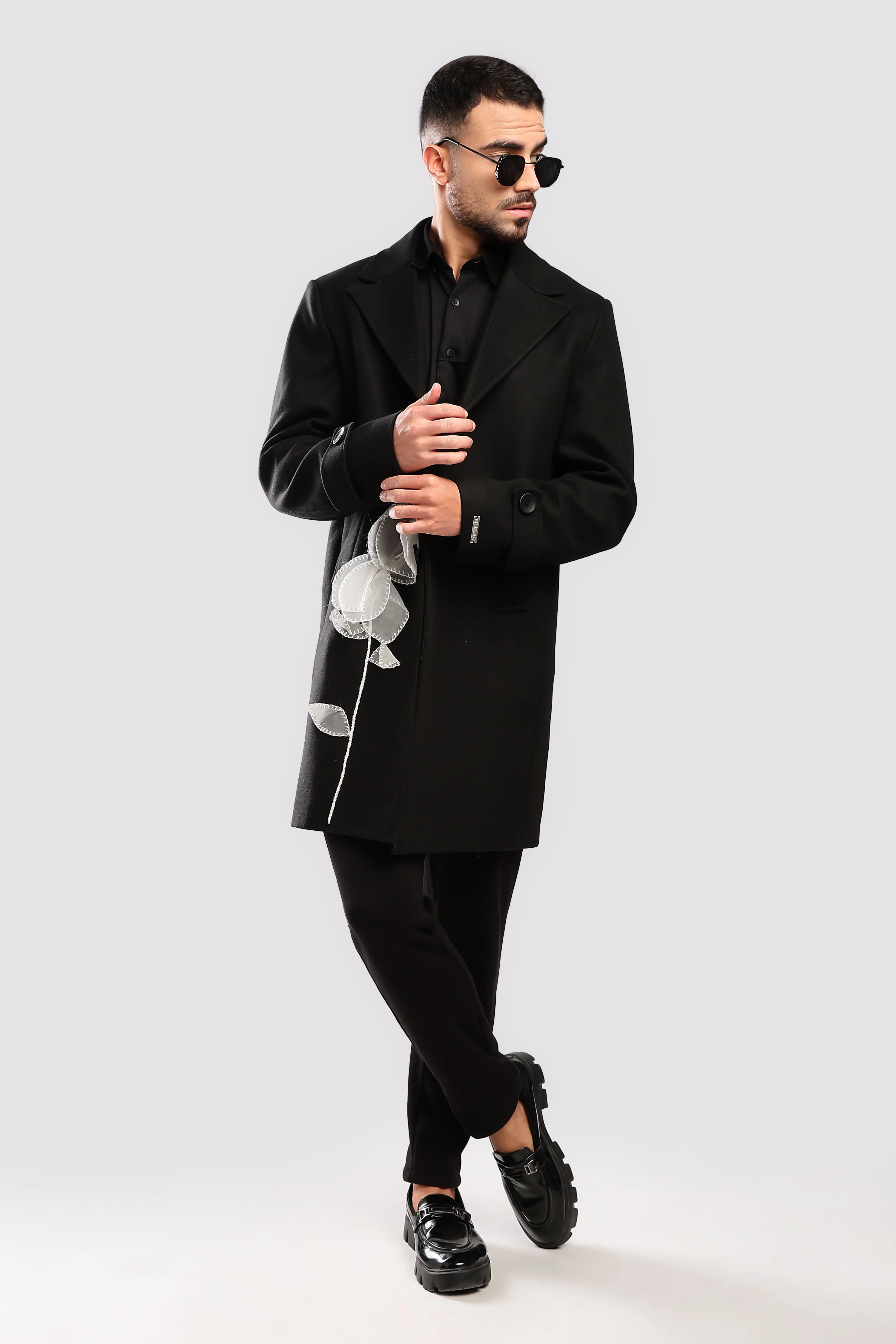 Black Long Coat - Image 12