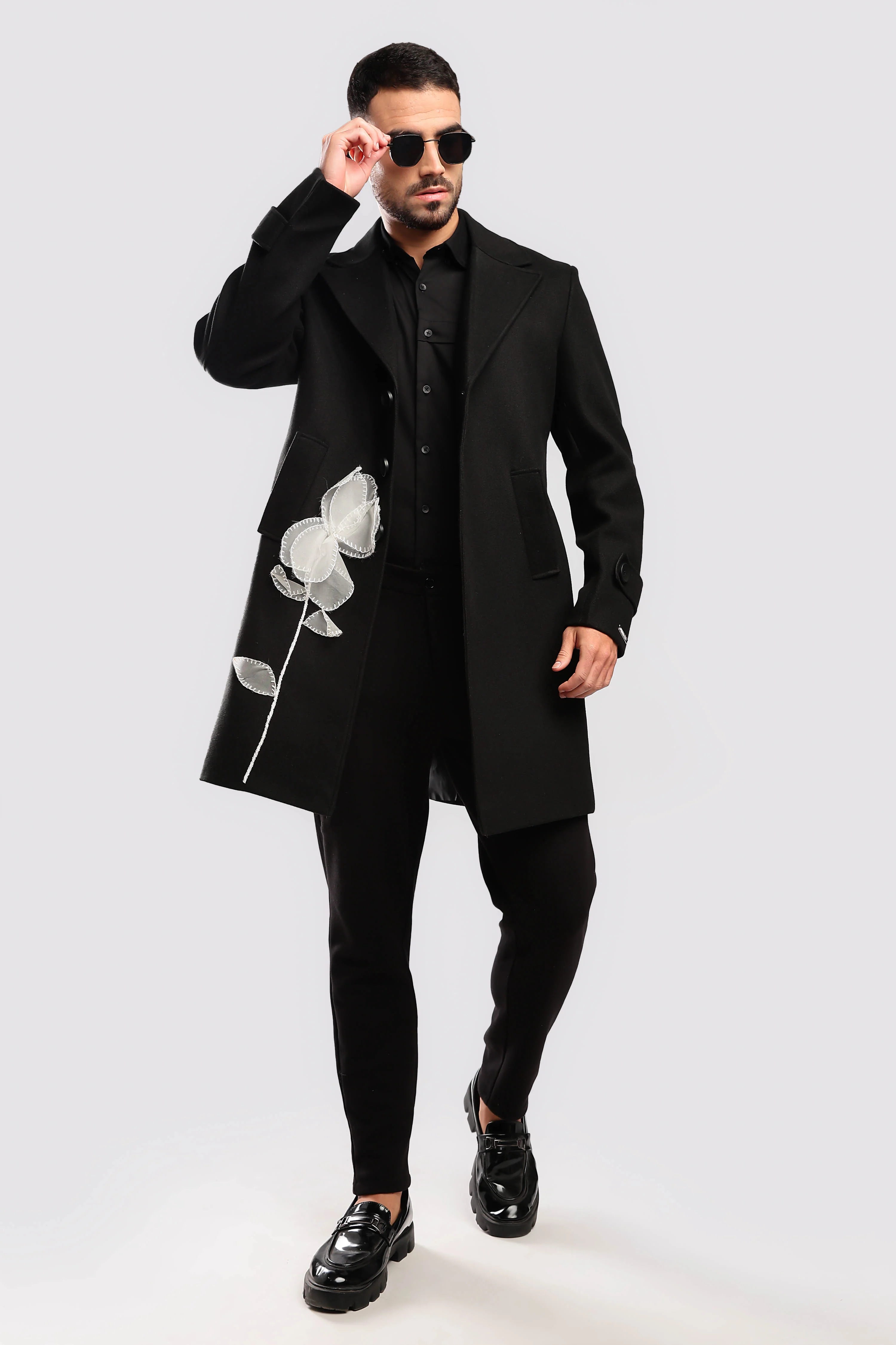 Black Long Coat - Image 13