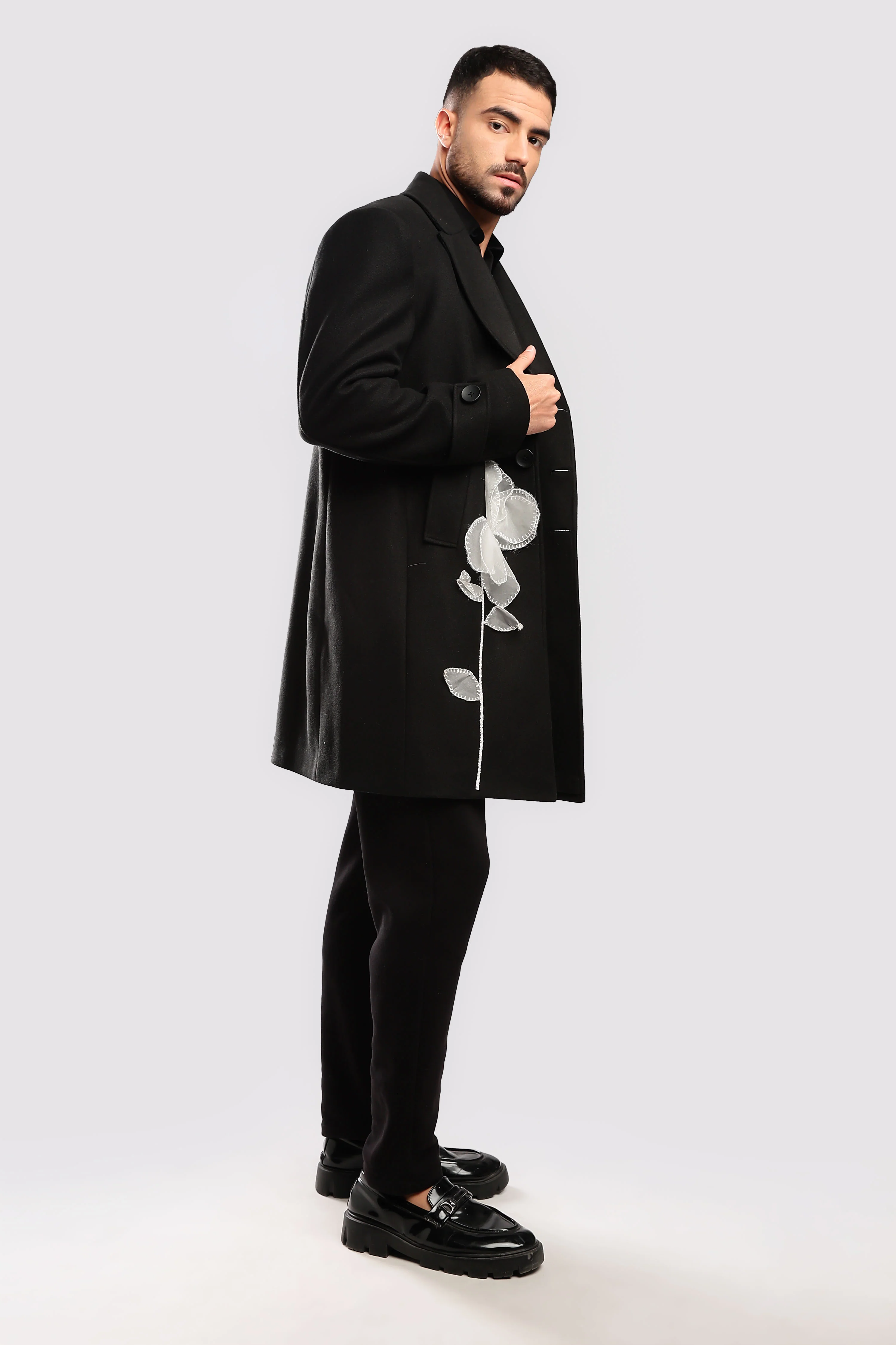 Black Long Coat - Image 16