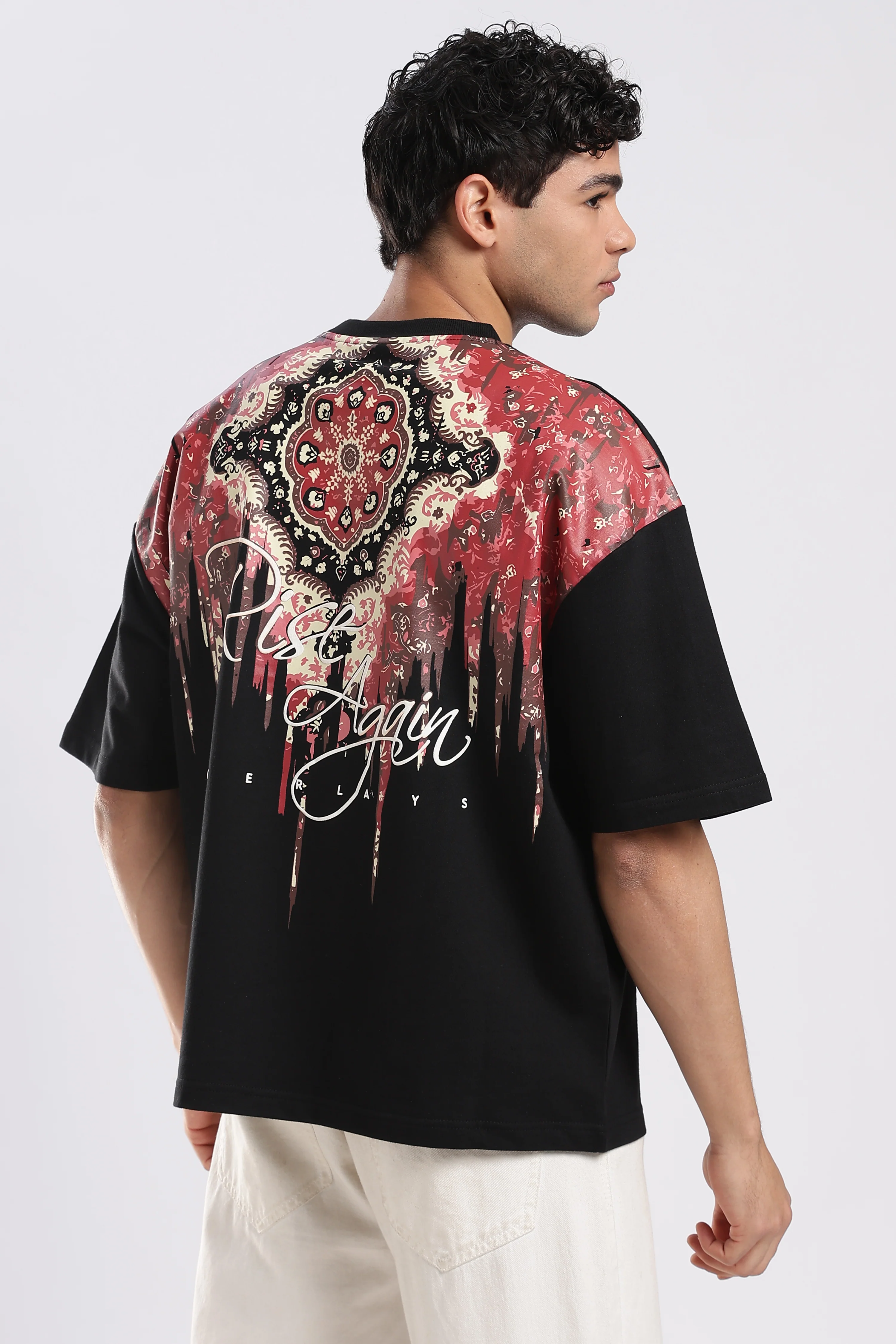 Carpedian Black Oversized Tshirt - Image 11