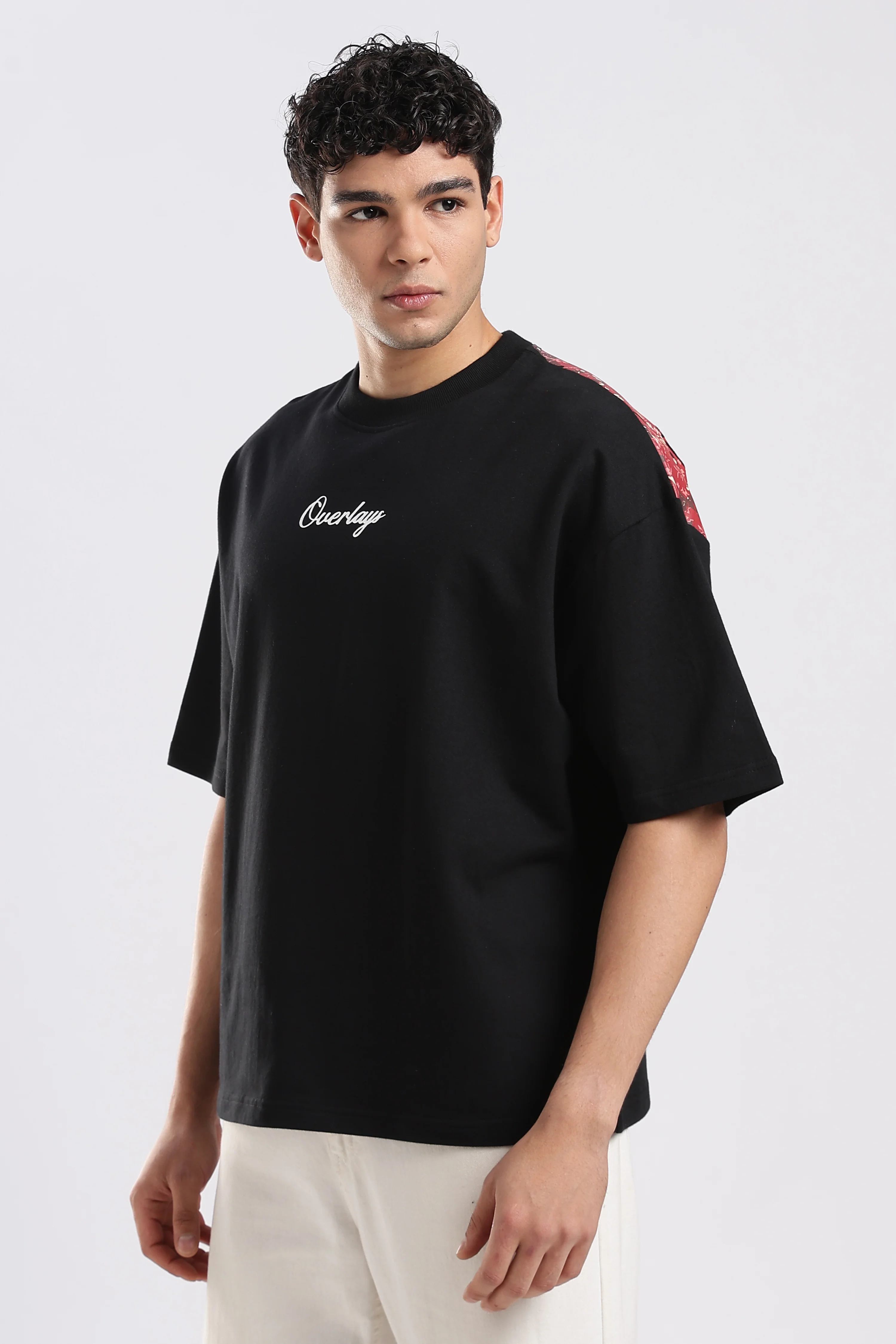 Carpedian Black Oversized Tshirt - Image 12