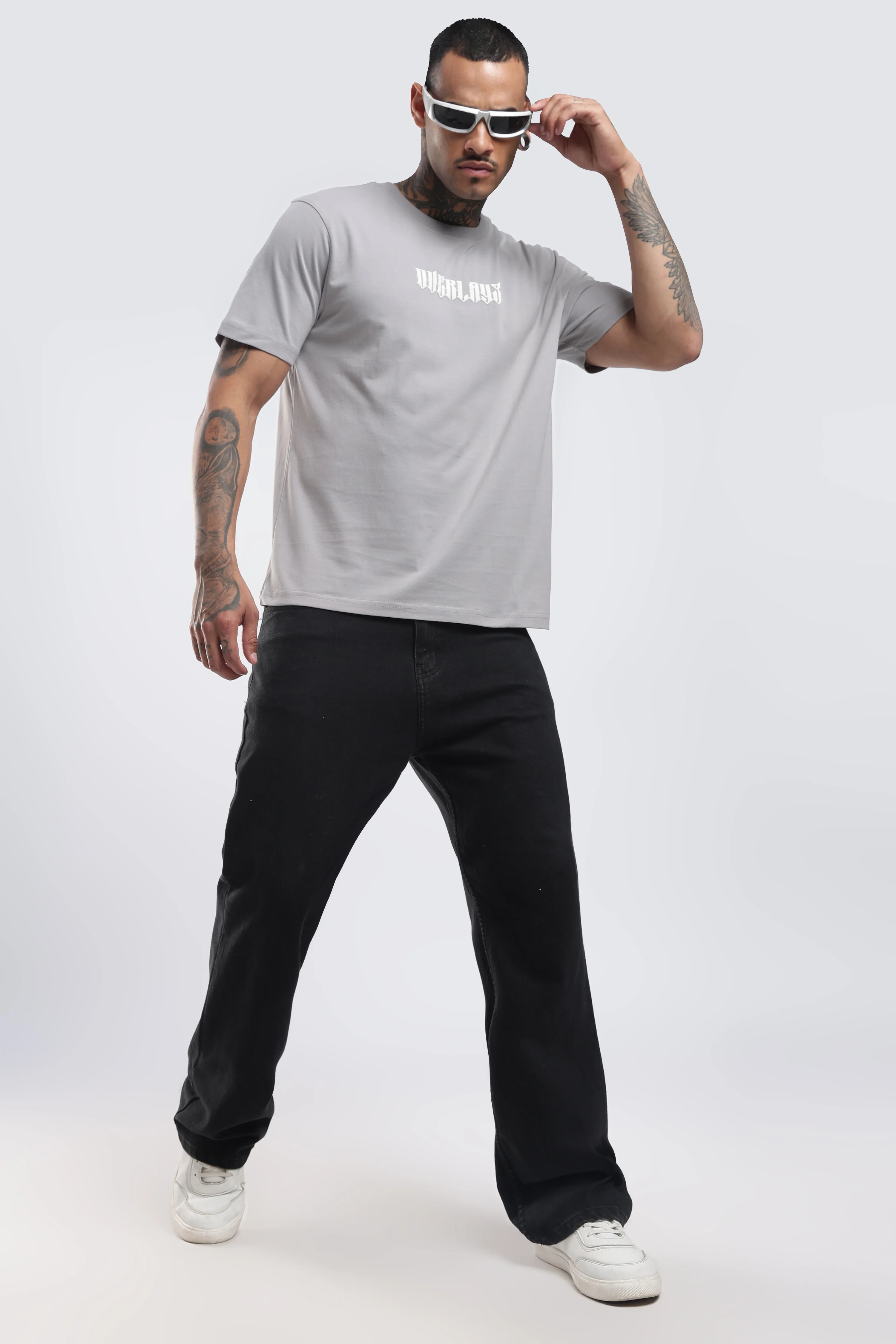 Chase Grey Relaxed Fit T-Shirt - Image 5
