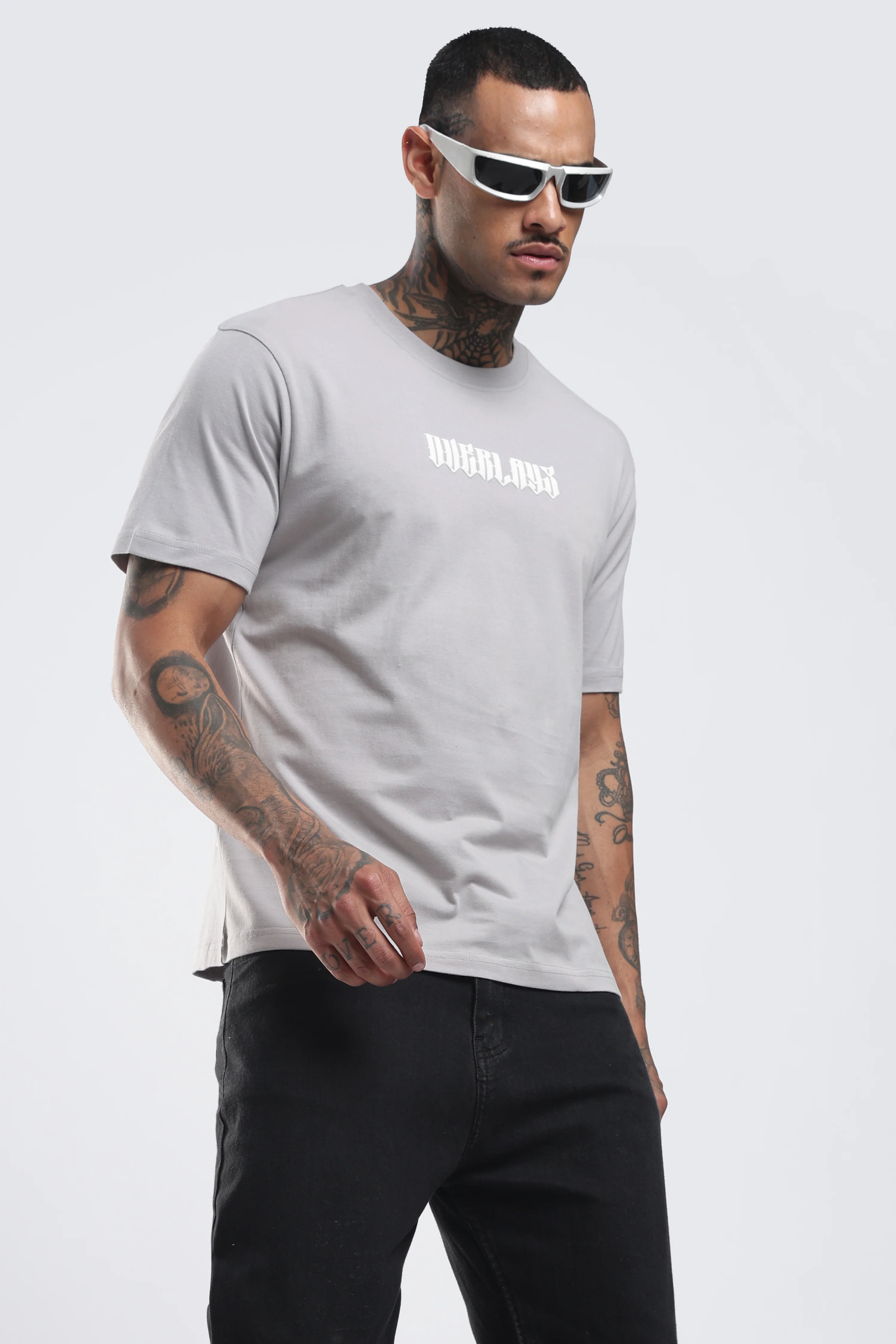 Chase Grey Relaxed Fit T-Shirt - Image 6