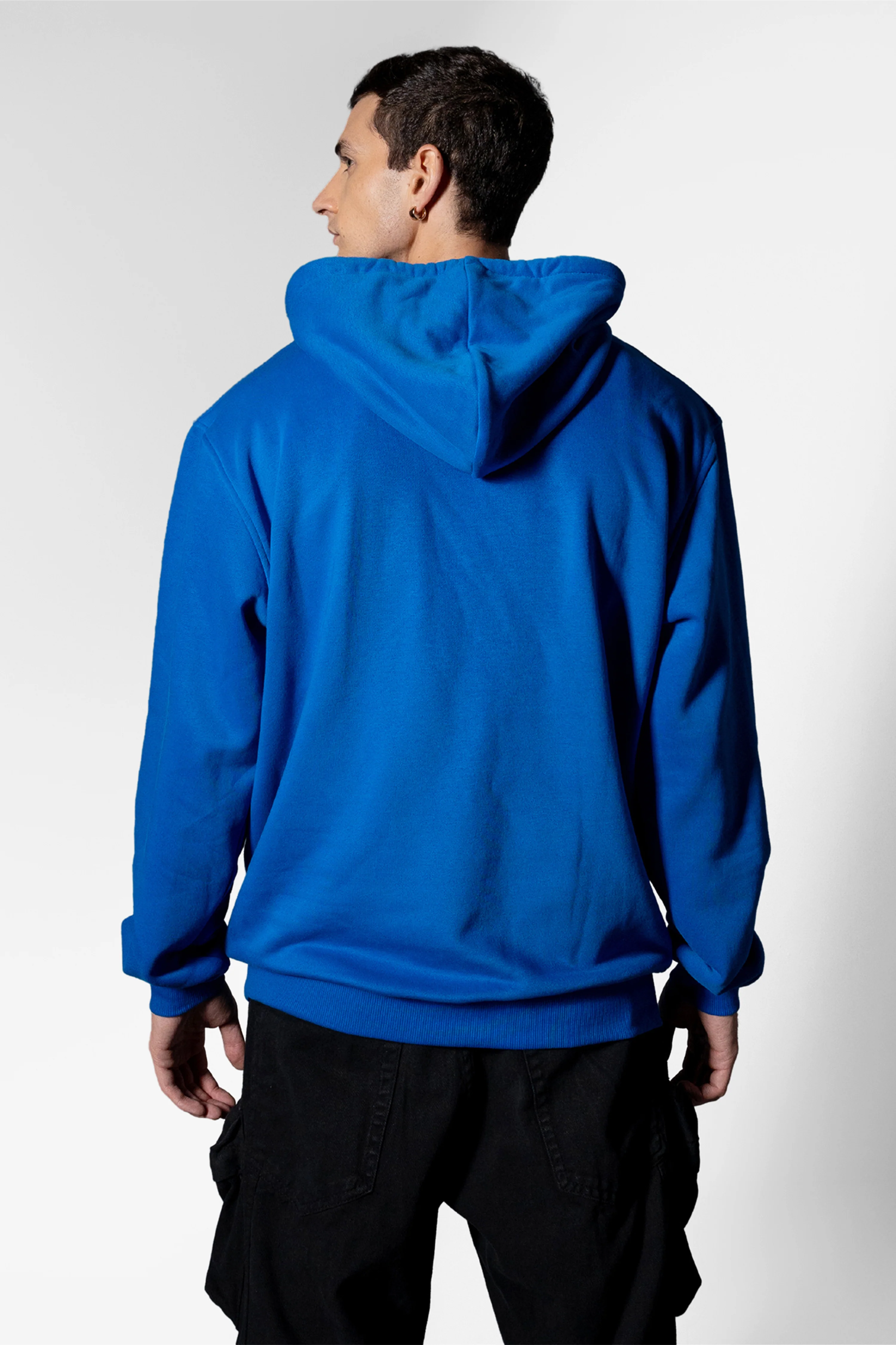 Diode Blue Oversized Hoodies - Image 3