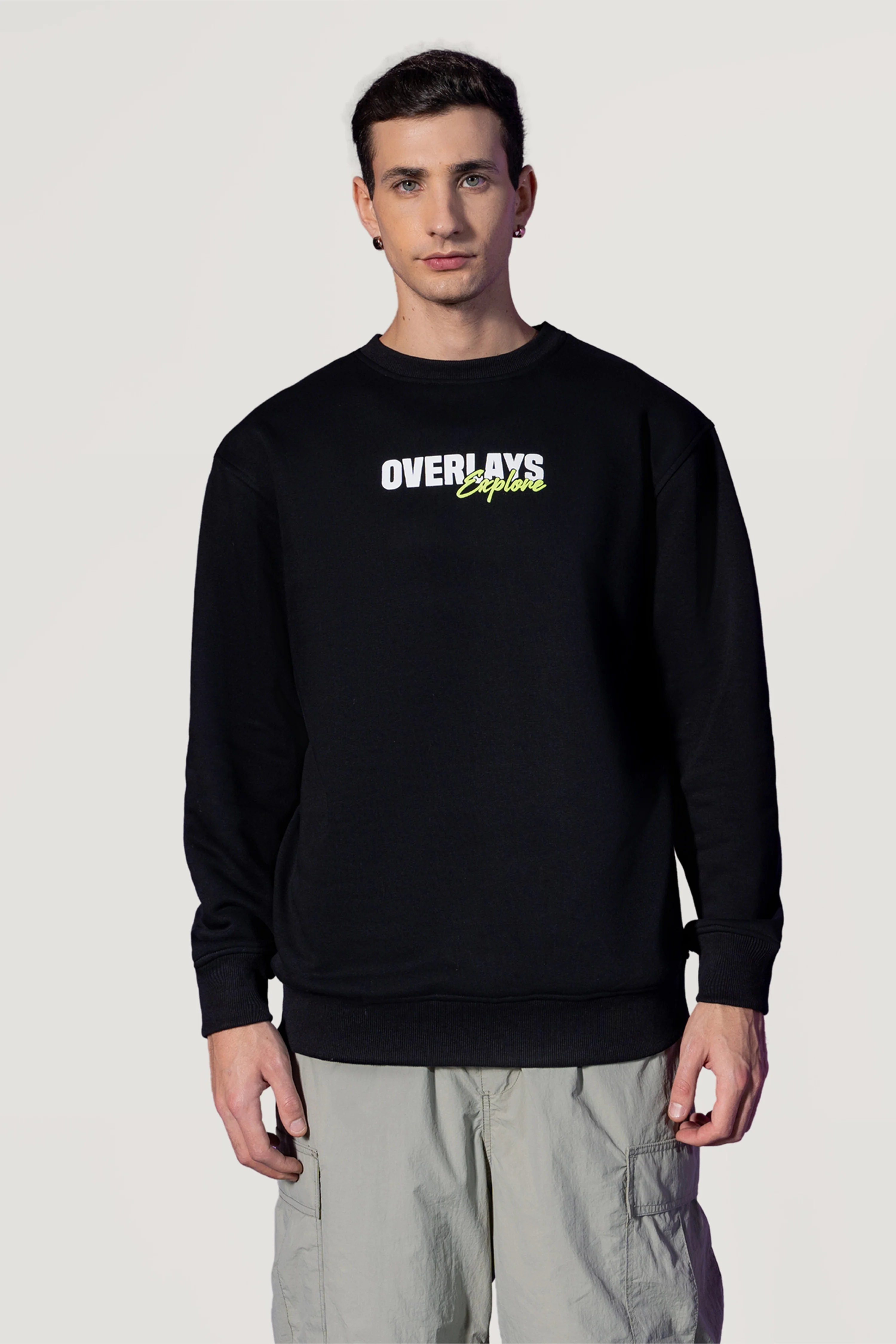 Explore Black Sweatshirt - Image 4