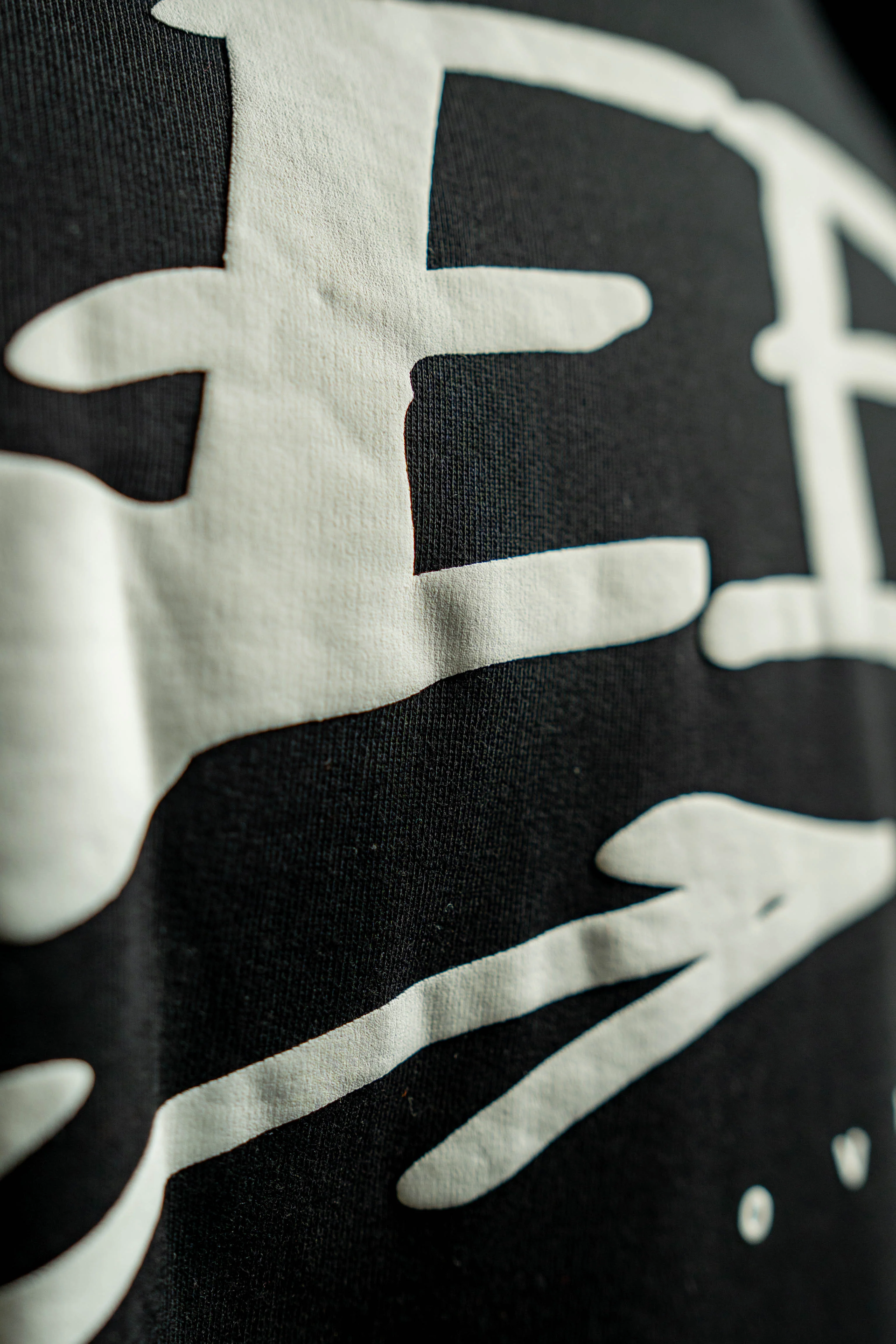 Freedom Graffiti Black Oversized Fit T-Shirt - Image 9