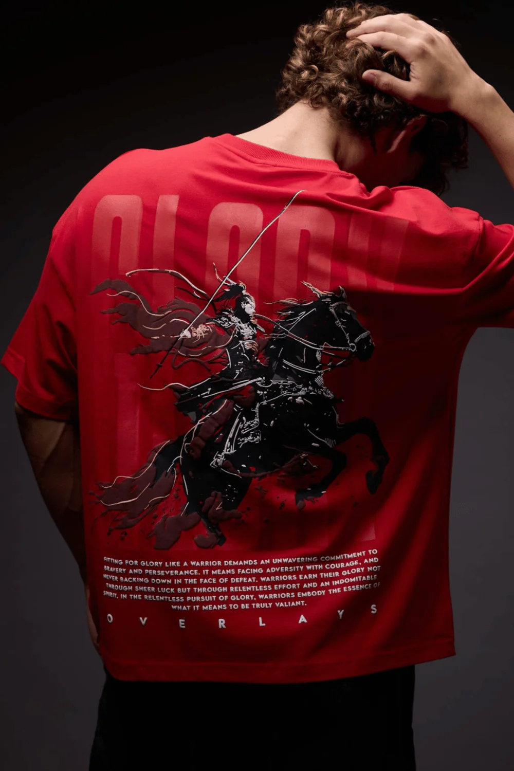 Glory Arc Relaxed Fit T-Shirt - 100% Cotton - Image 4