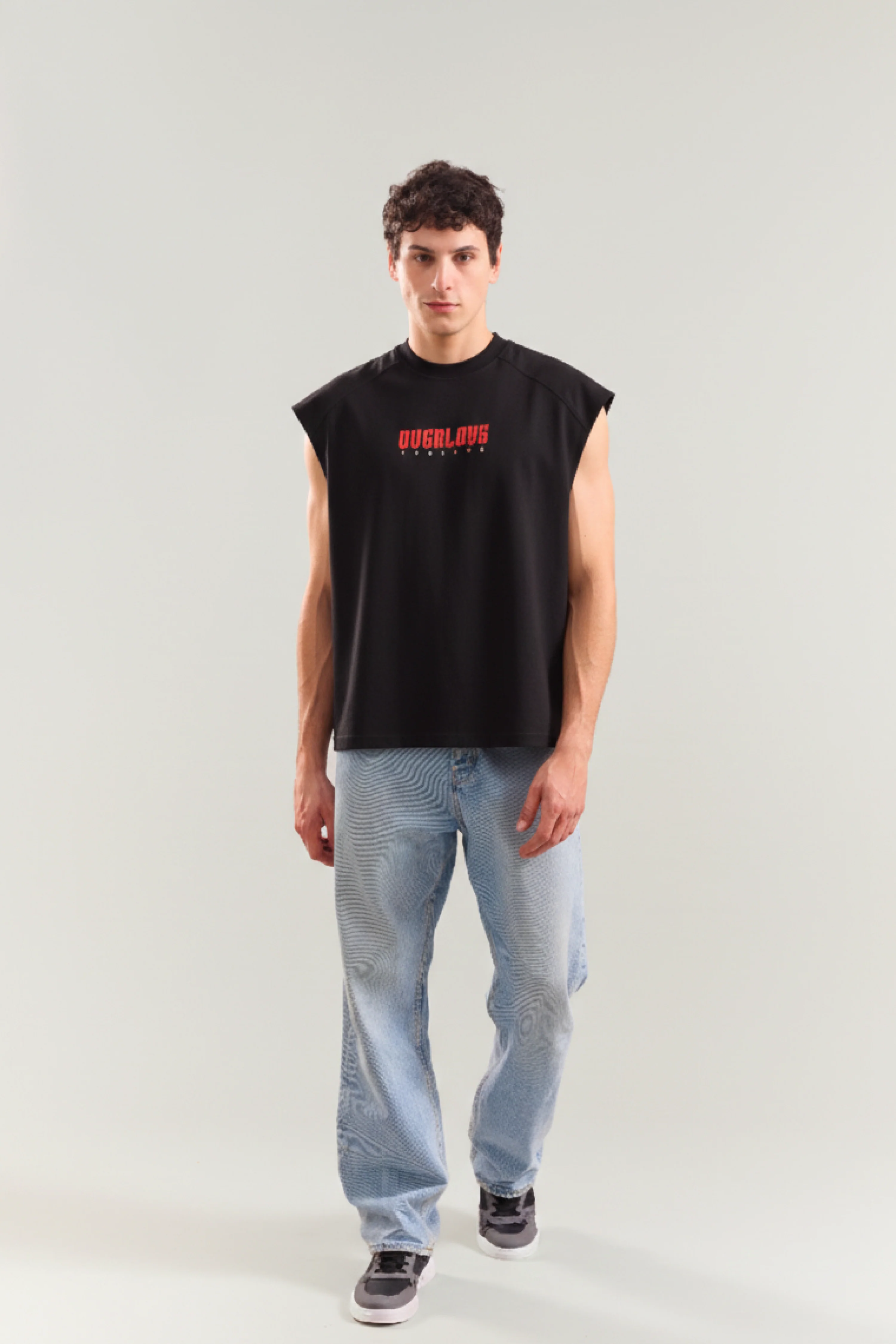 Hawk Eye Sleeveless Black Tank Top - Image 8