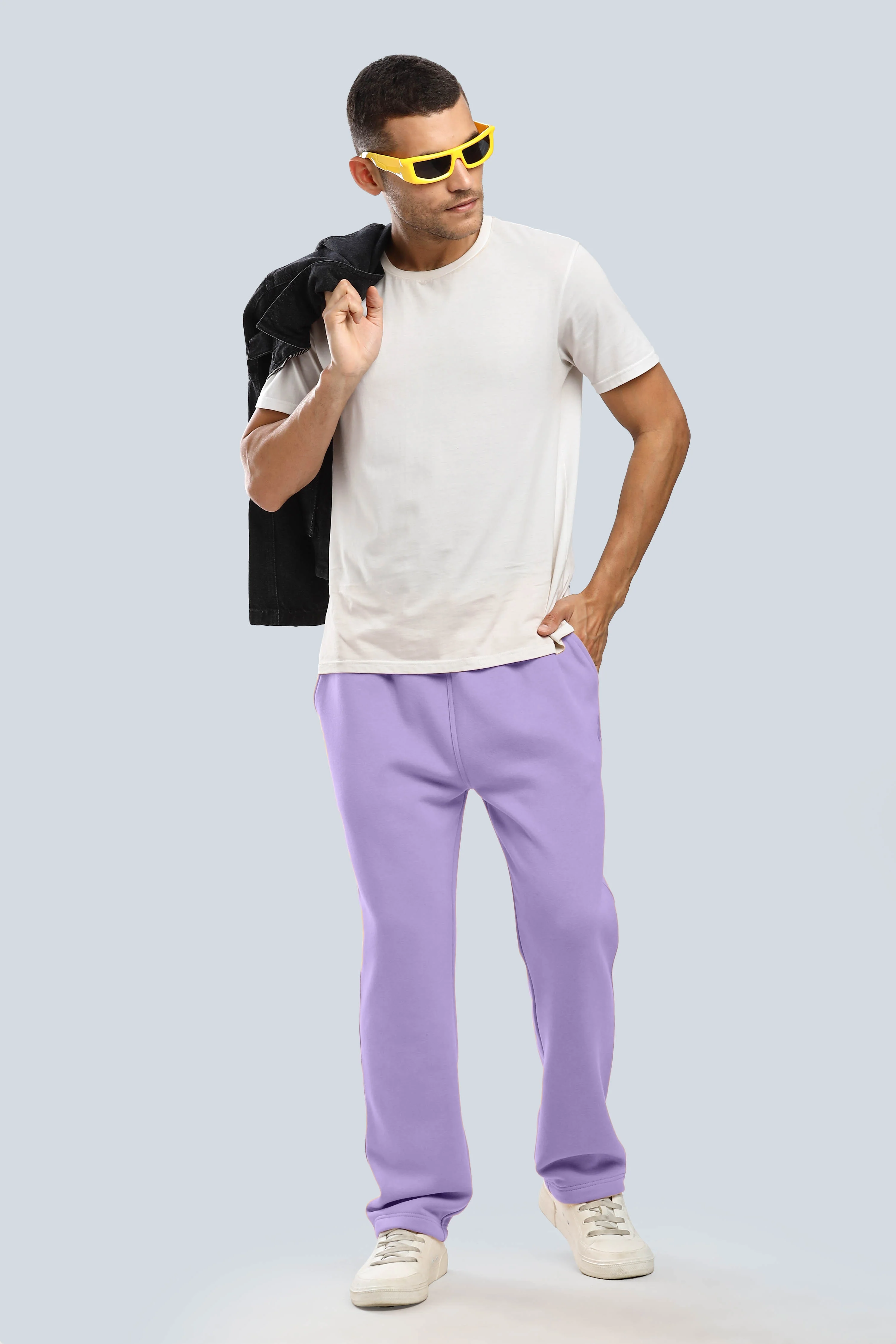 Lavender Heavy Weight Straight Fit Jogger - Image 10