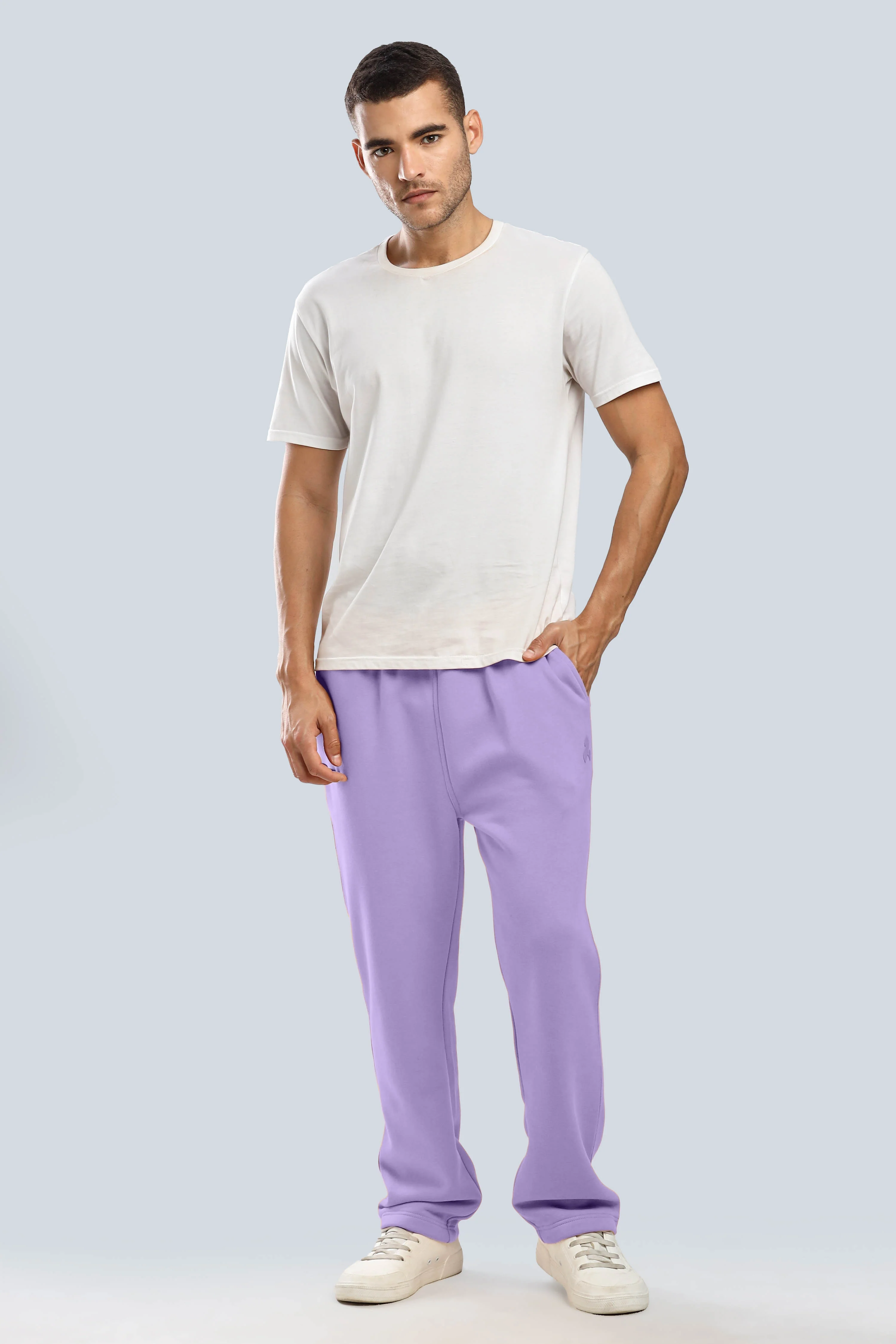 Lavender Heavy Weight Straight Fit Jogger - Image 3