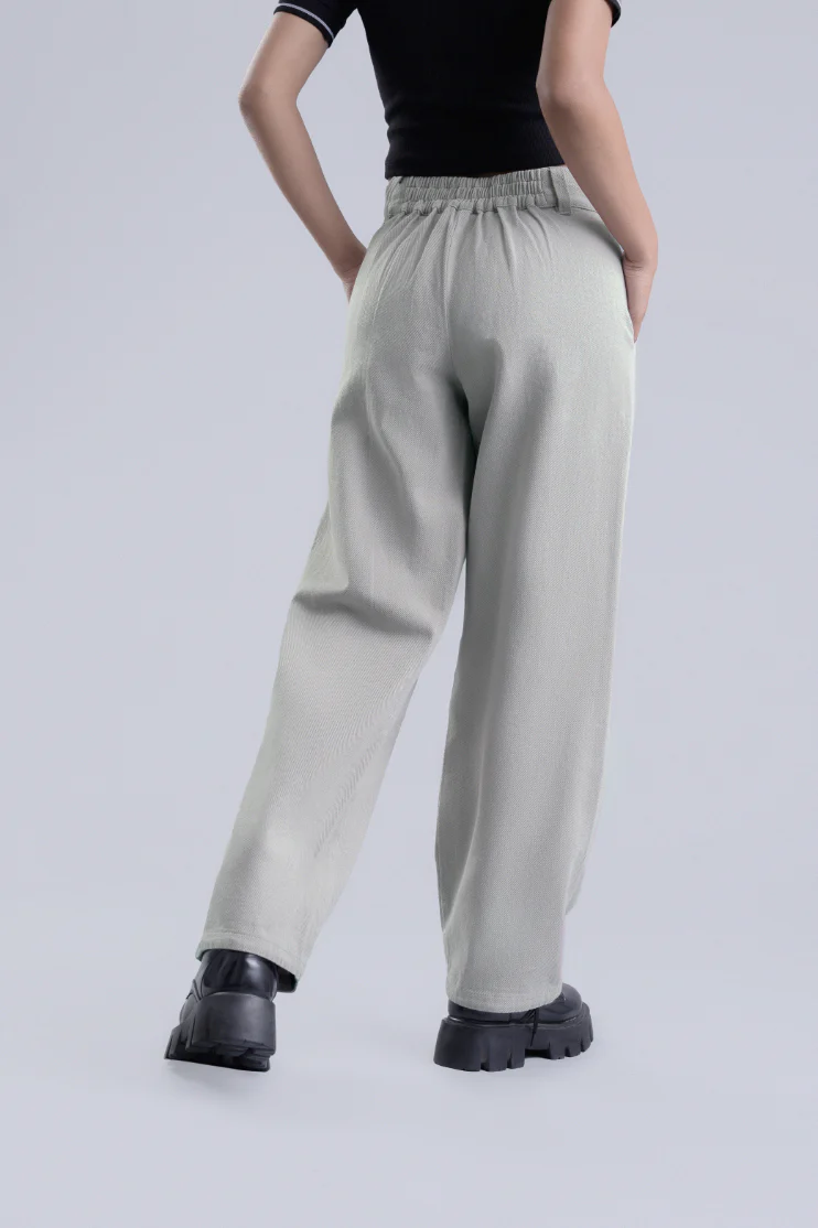 Light Grey Women's Cargo Pants - Image 3