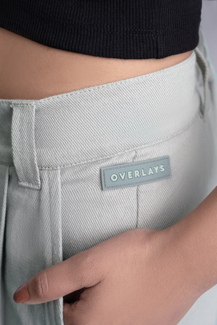 Light Grey Women's Cargo Pants - Image 4