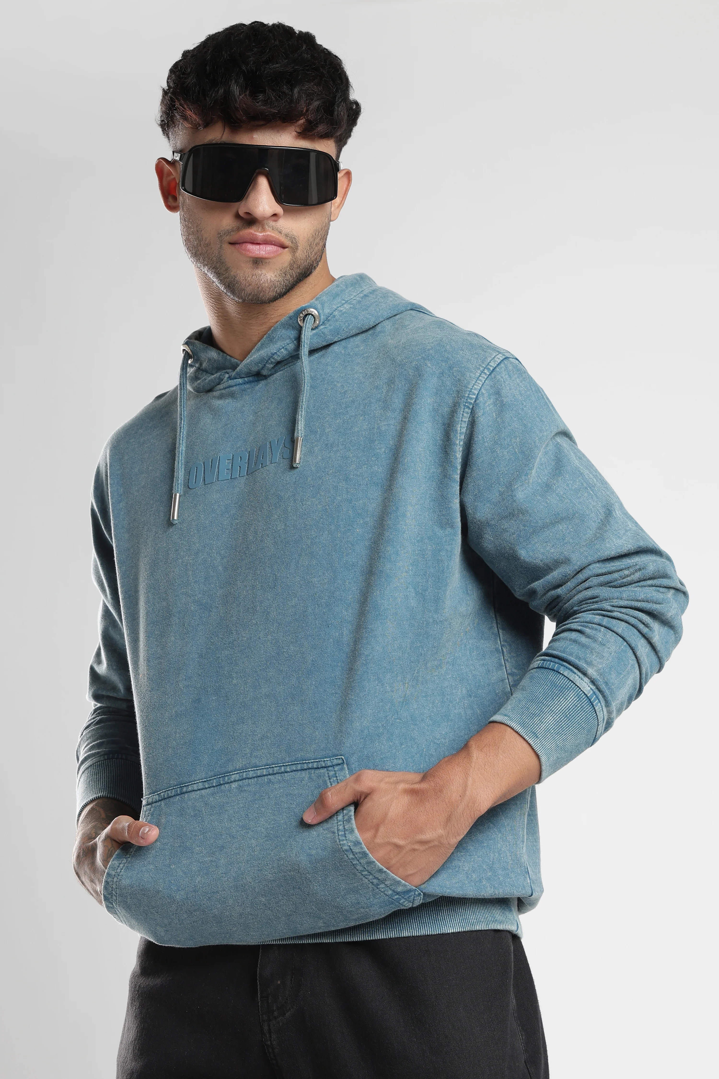 Marine drift Distressed hoodie - Image 11