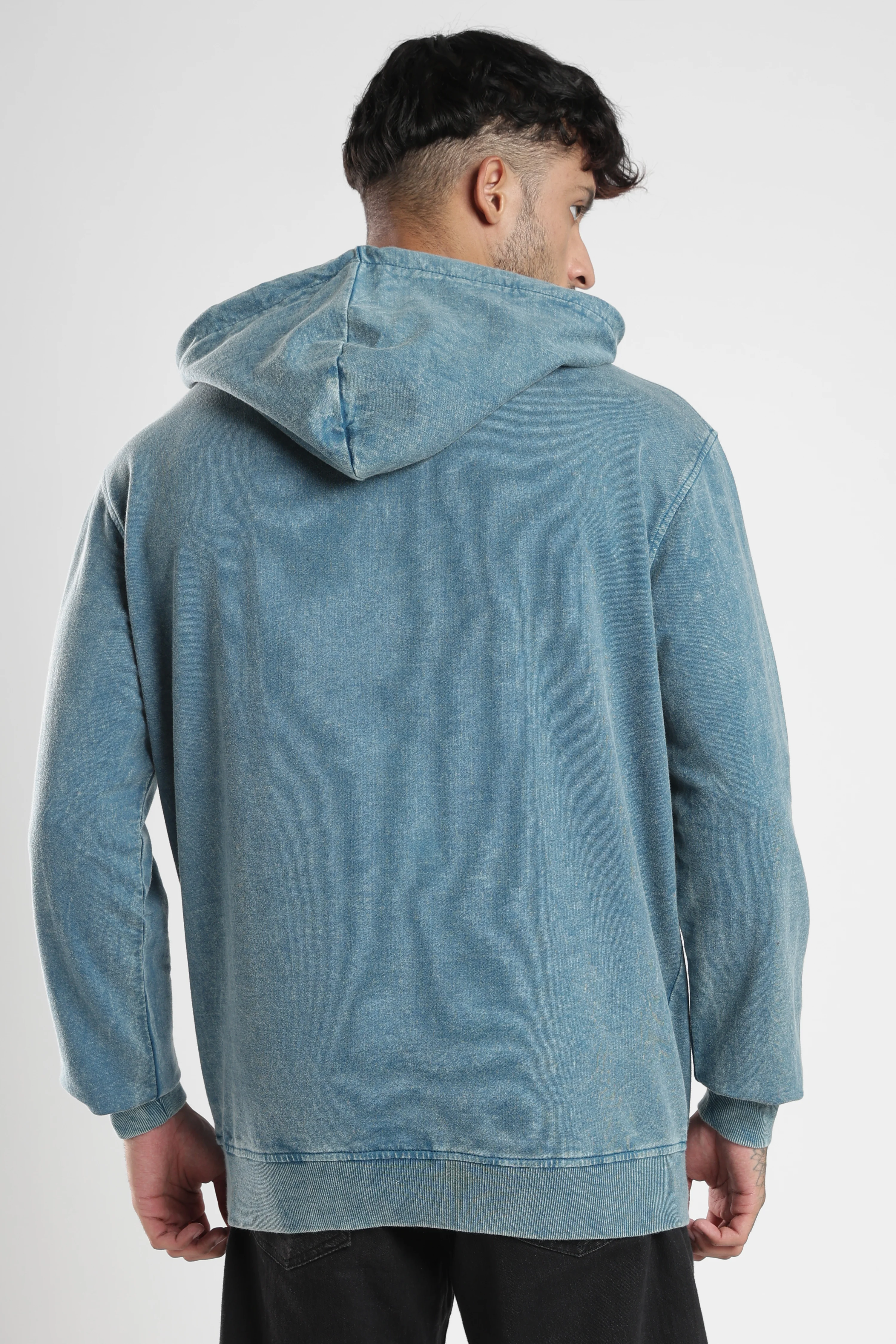 Marine drift Distressed hoodie - Image 3