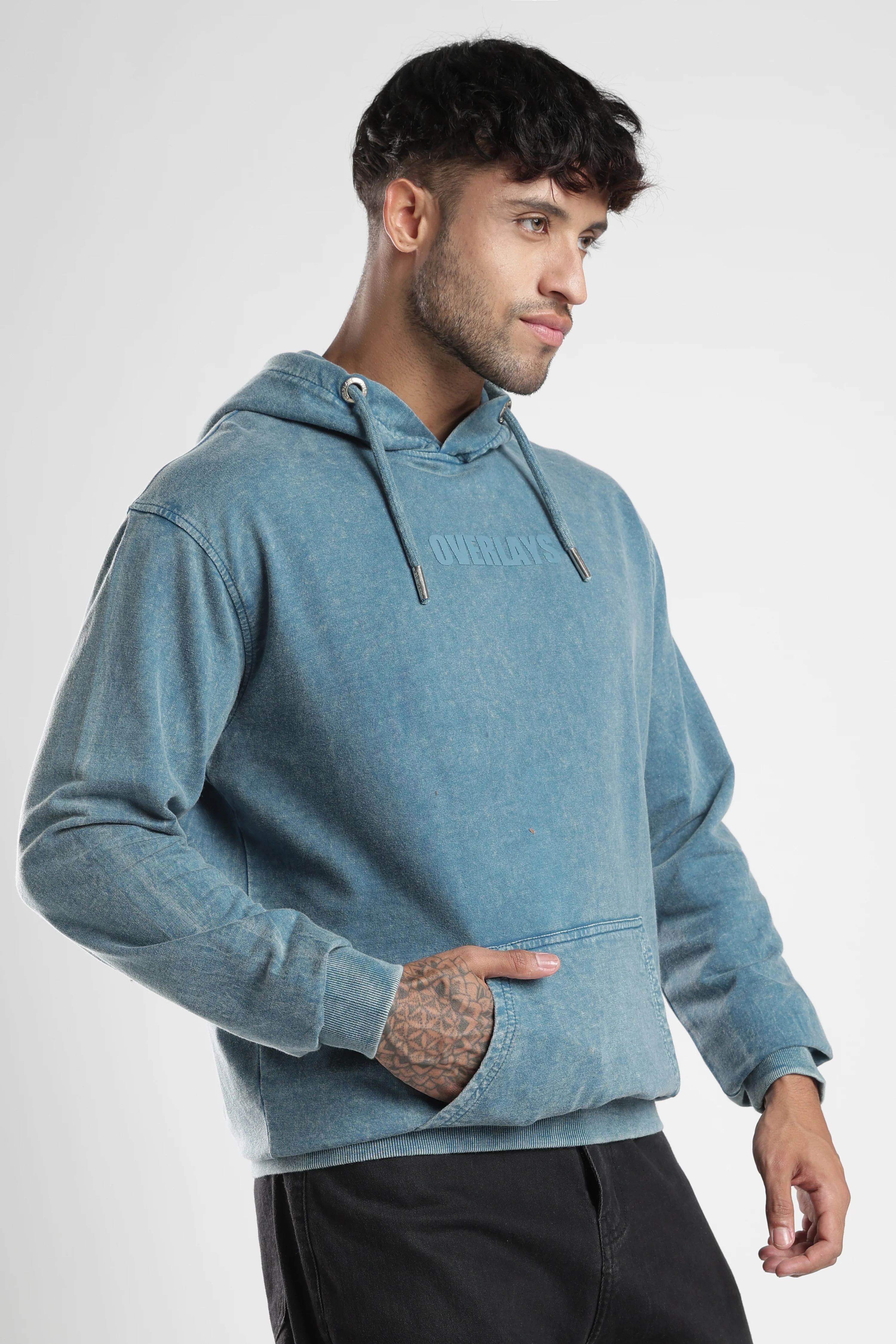 Marine drift Distressed hoodie - Image 7