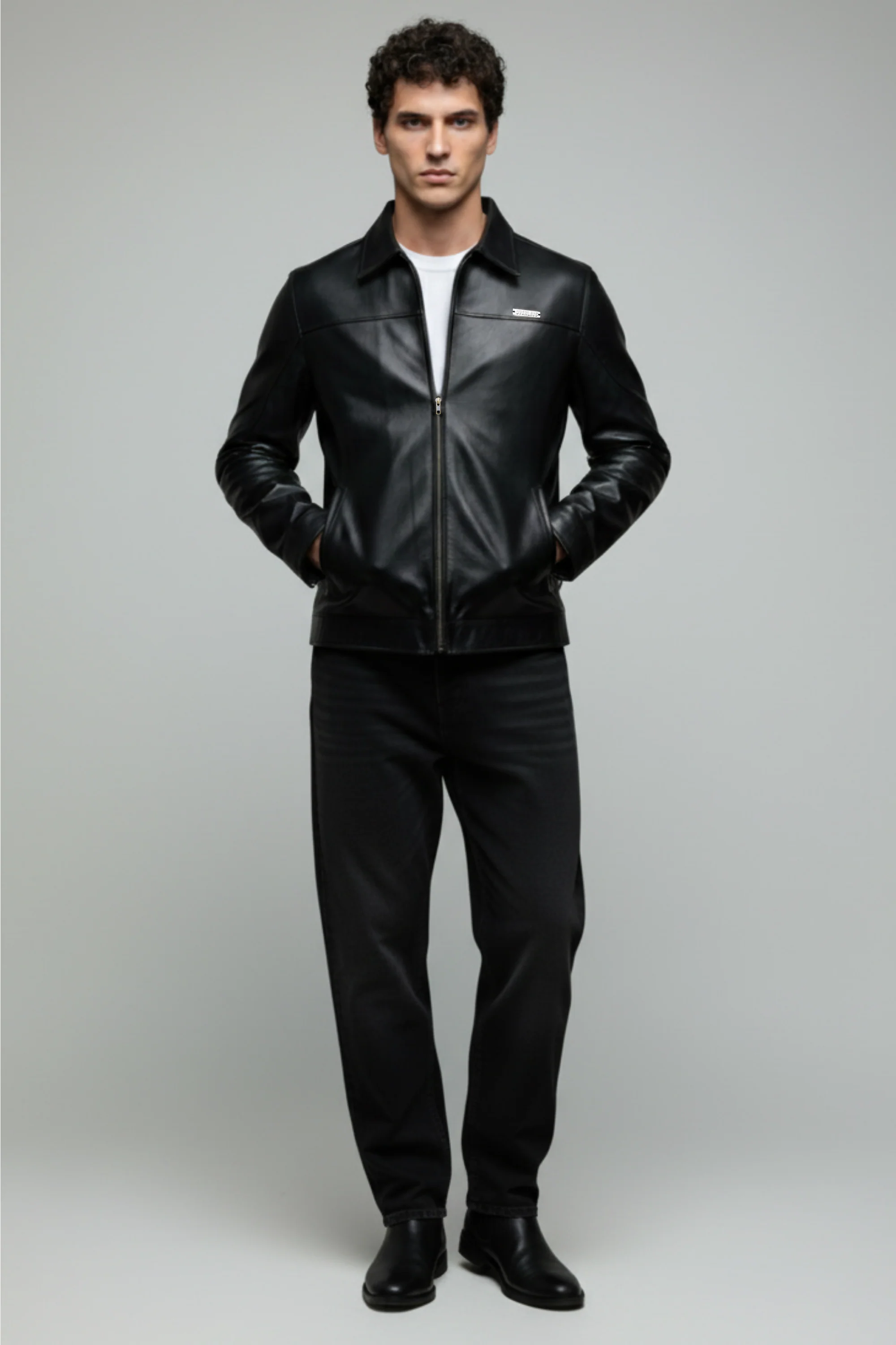 Miler faux leather jacket - Image 3