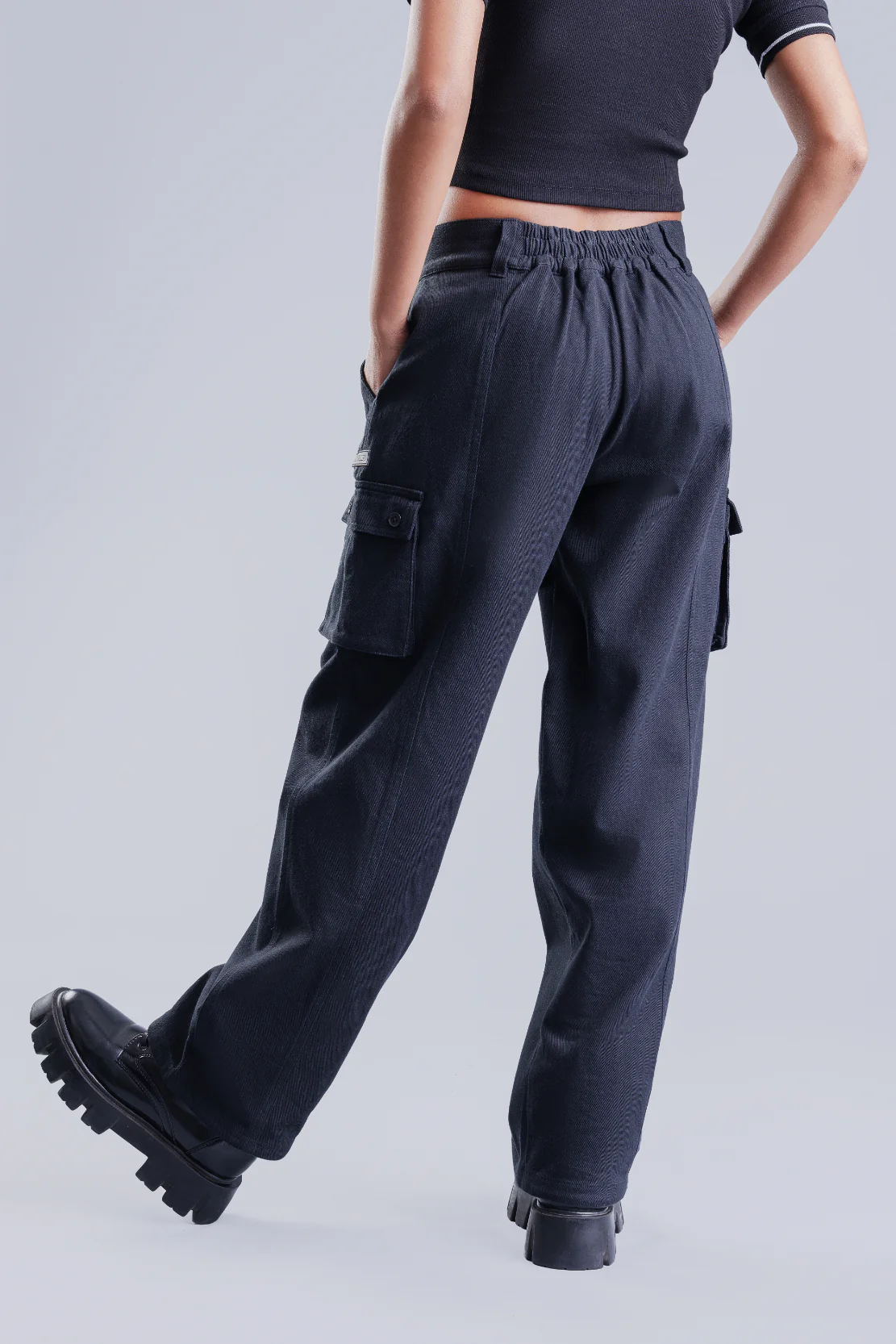 Midnight Women's Cargo Pants - Image 4