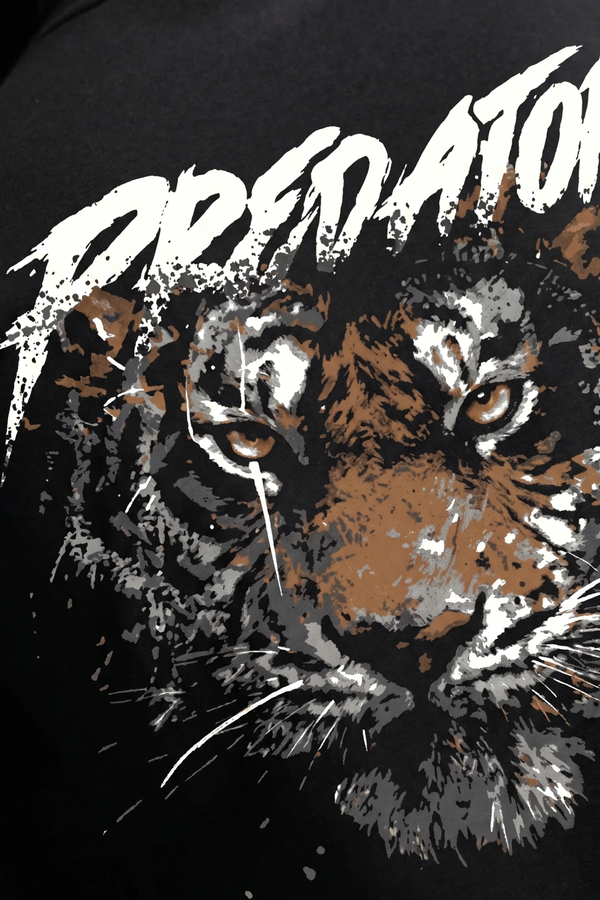 Predator Fury Black Relaxed Fit T-shirt - Image 4