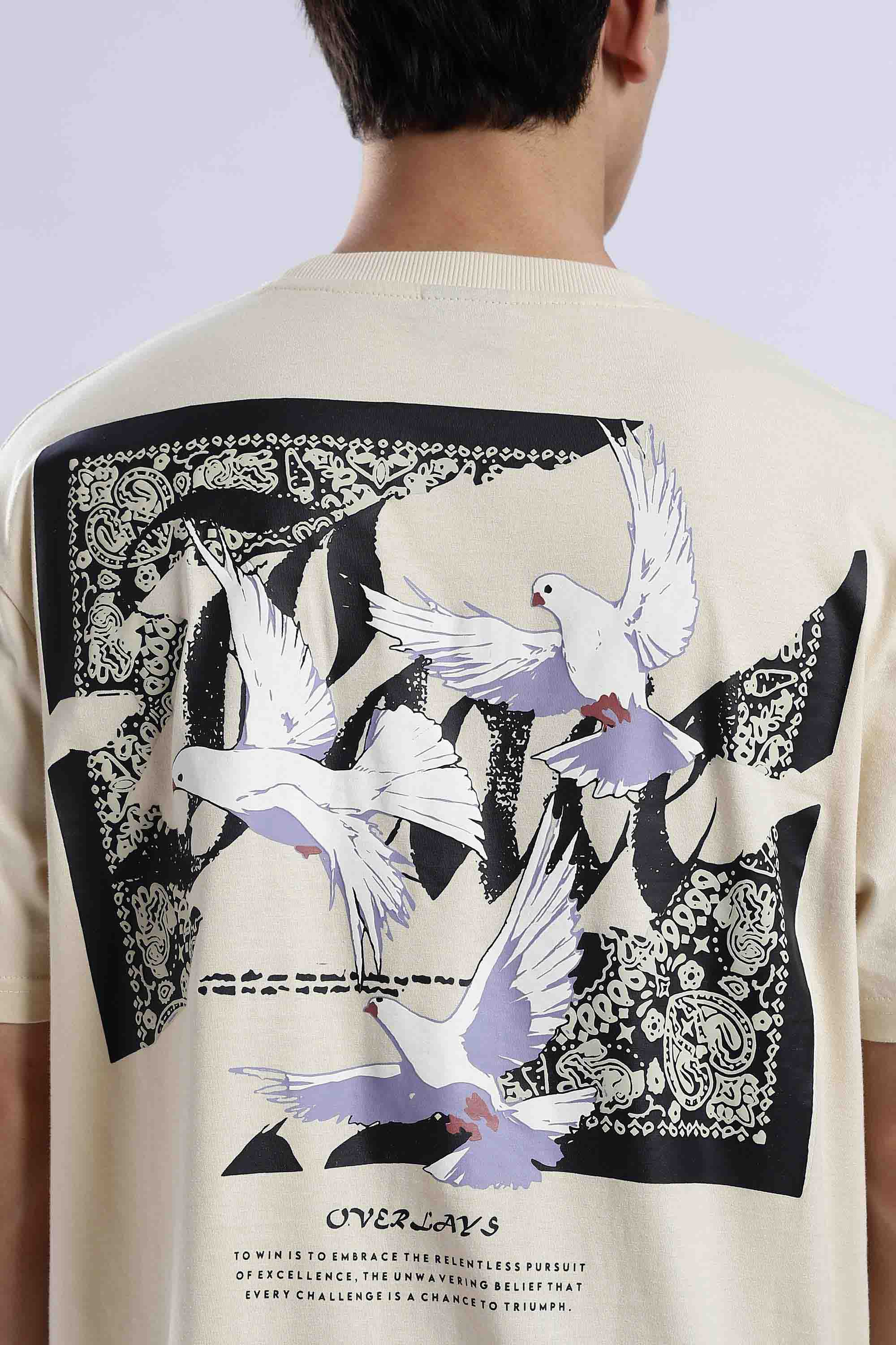 Serene Fawn Relaxed Fit T-Shirt - Image 8