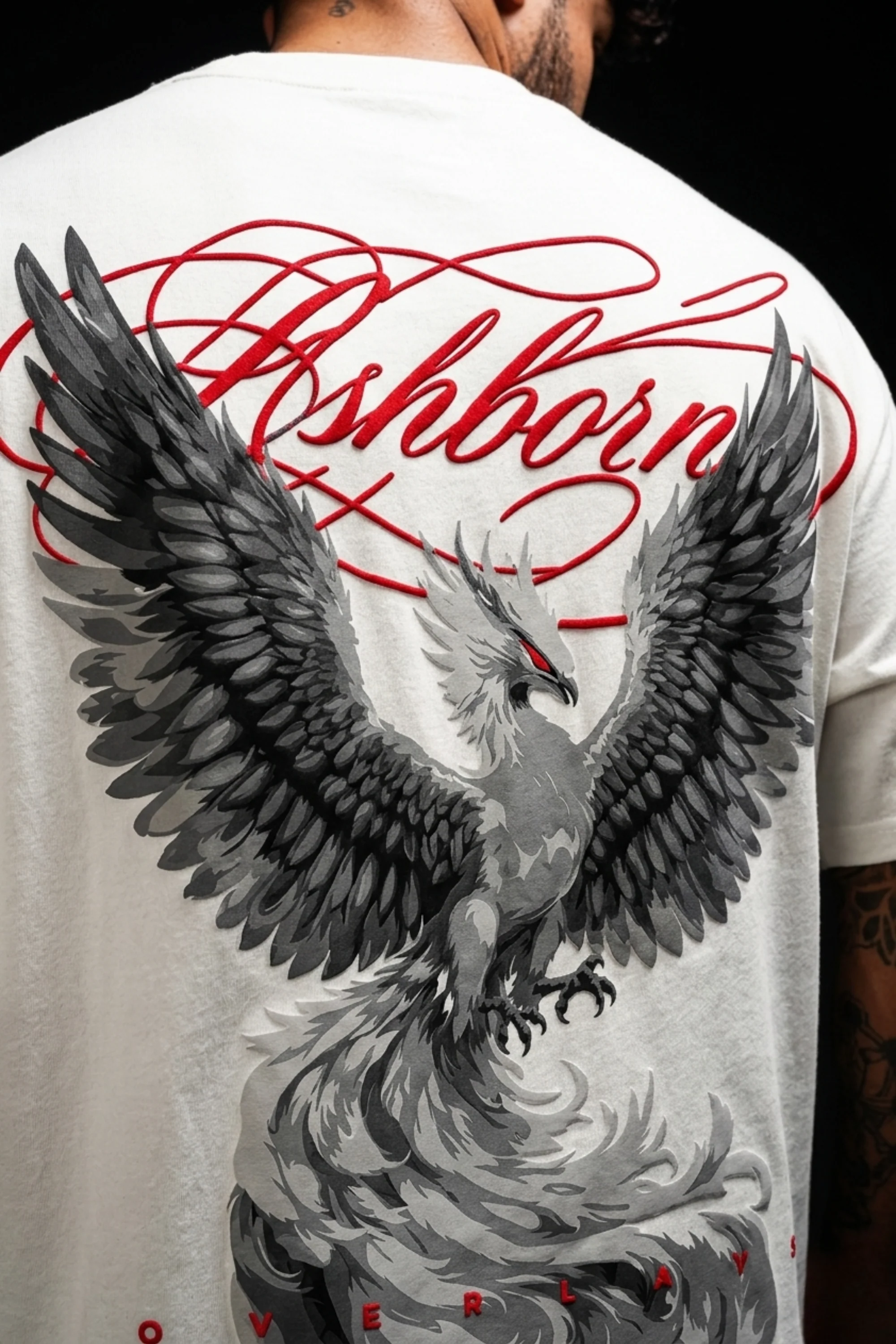 Shadow Phoneix Rise Oversized T-shirt - Image 2