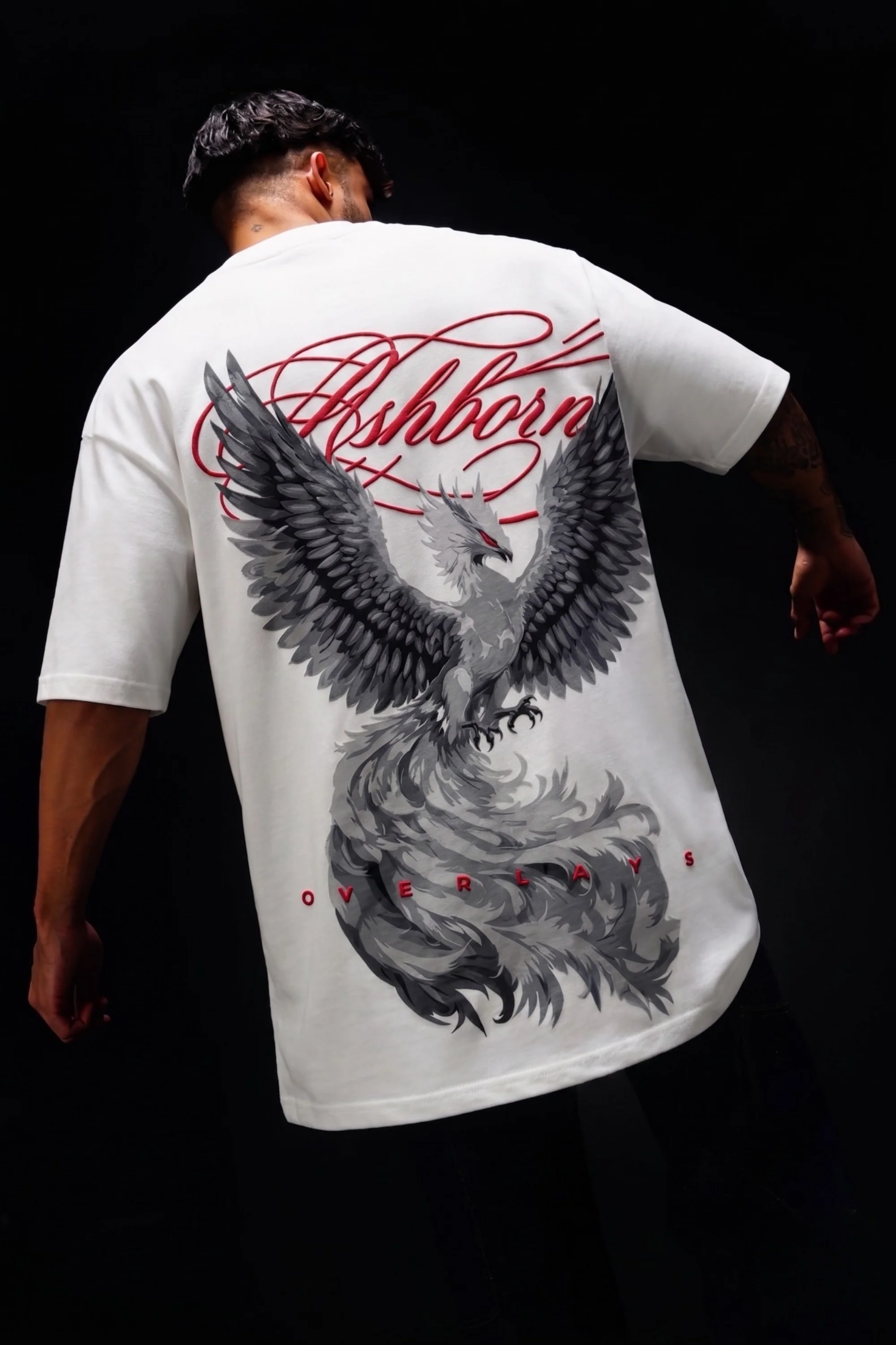 Shadow Phoneix Rise Oversized T-shirt - Image 4