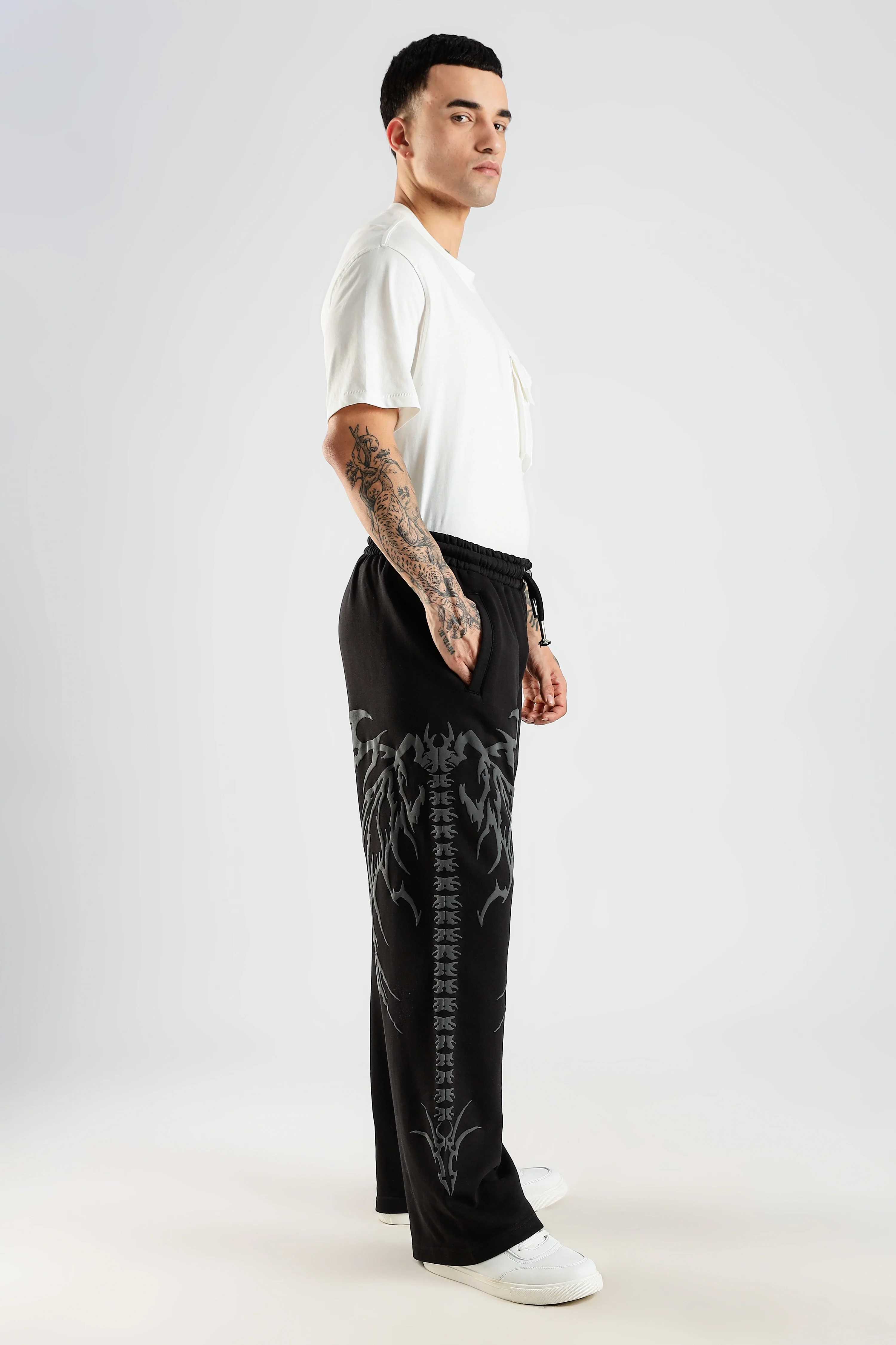 Shadow Wings Black Joggers - Image 11