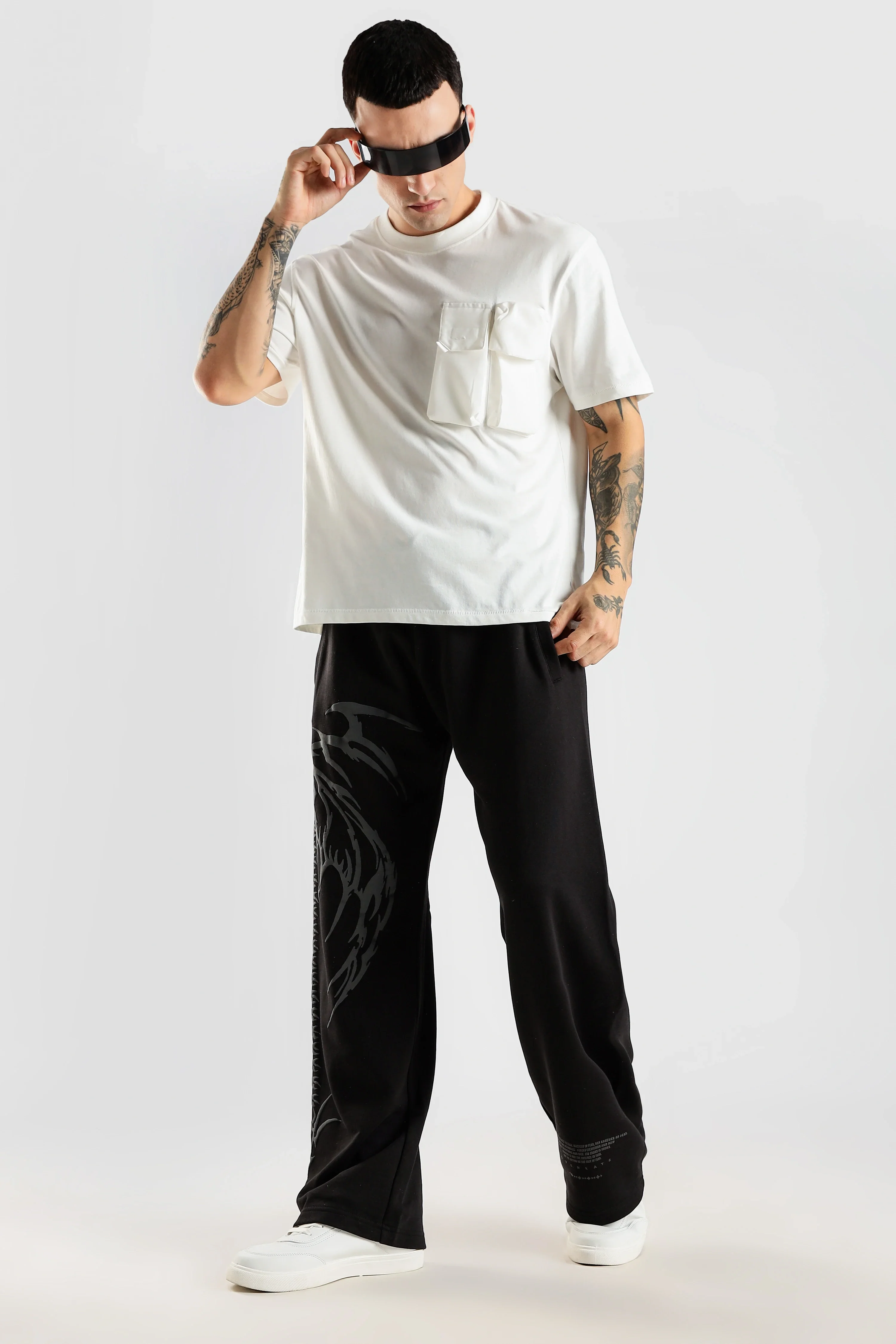 Shadow Wings Black Joggers - Image 13