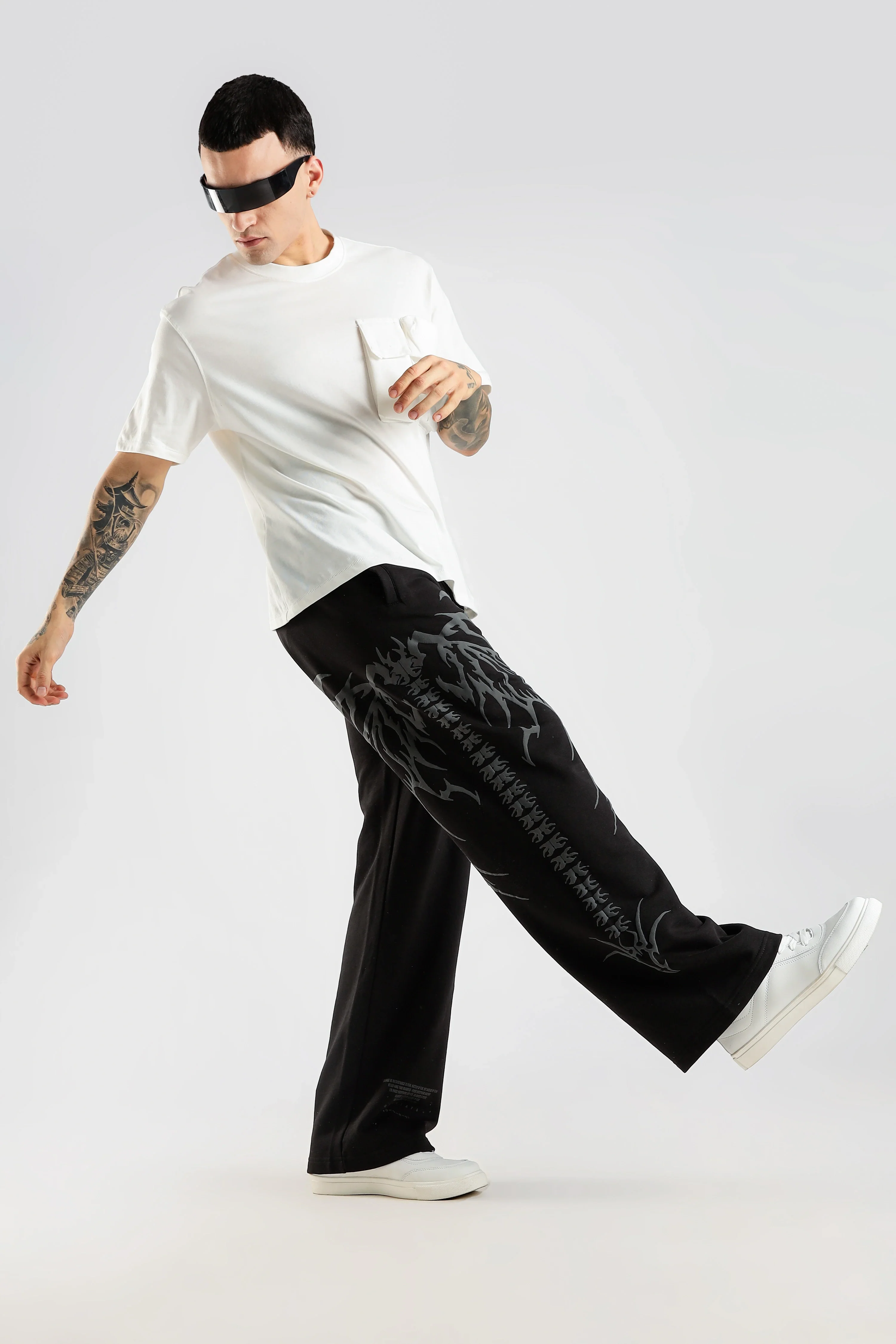 Shadow Wings Black Joggers - Image 15