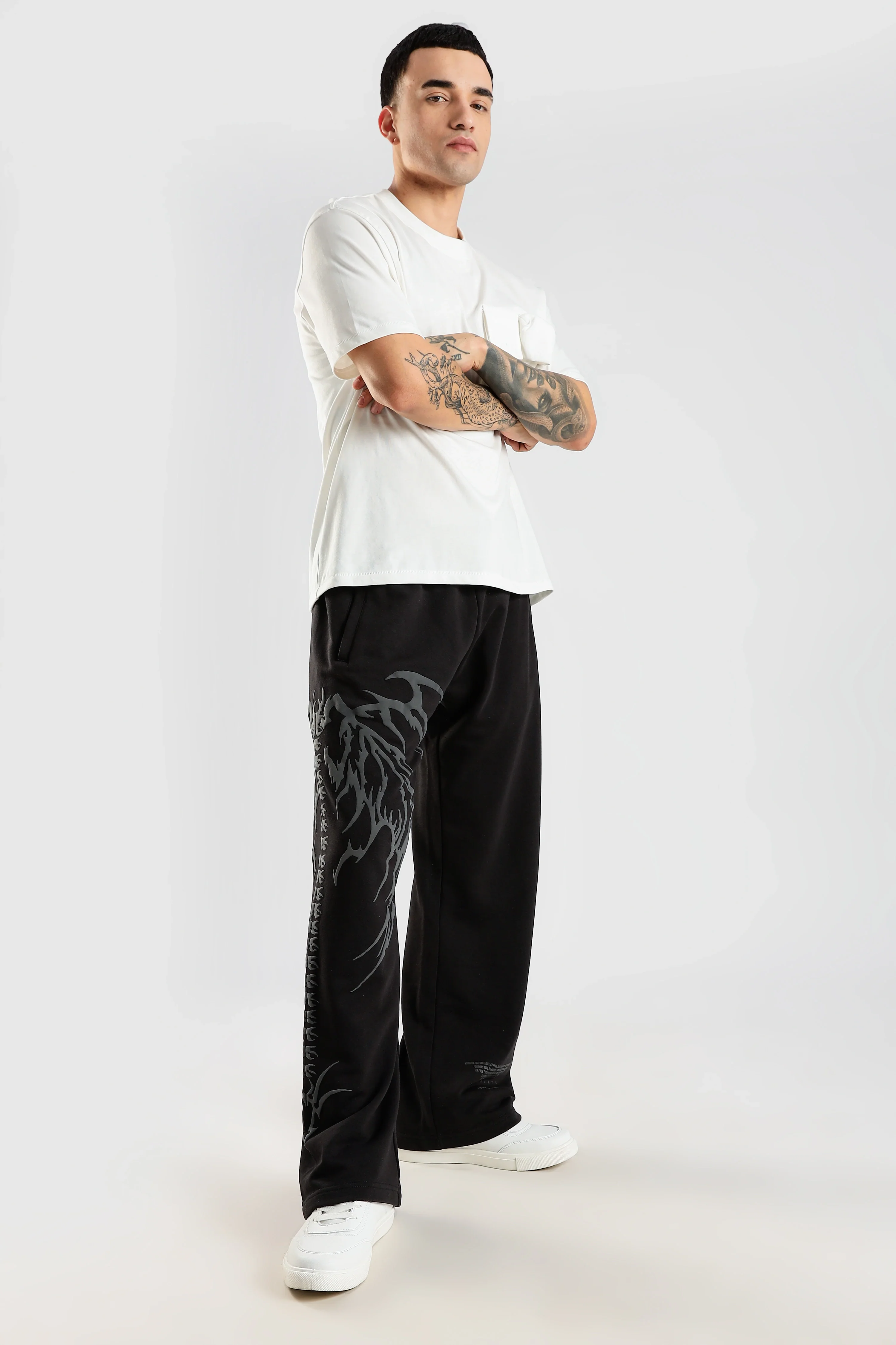 Shadow Wings Black Joggers - Image 9