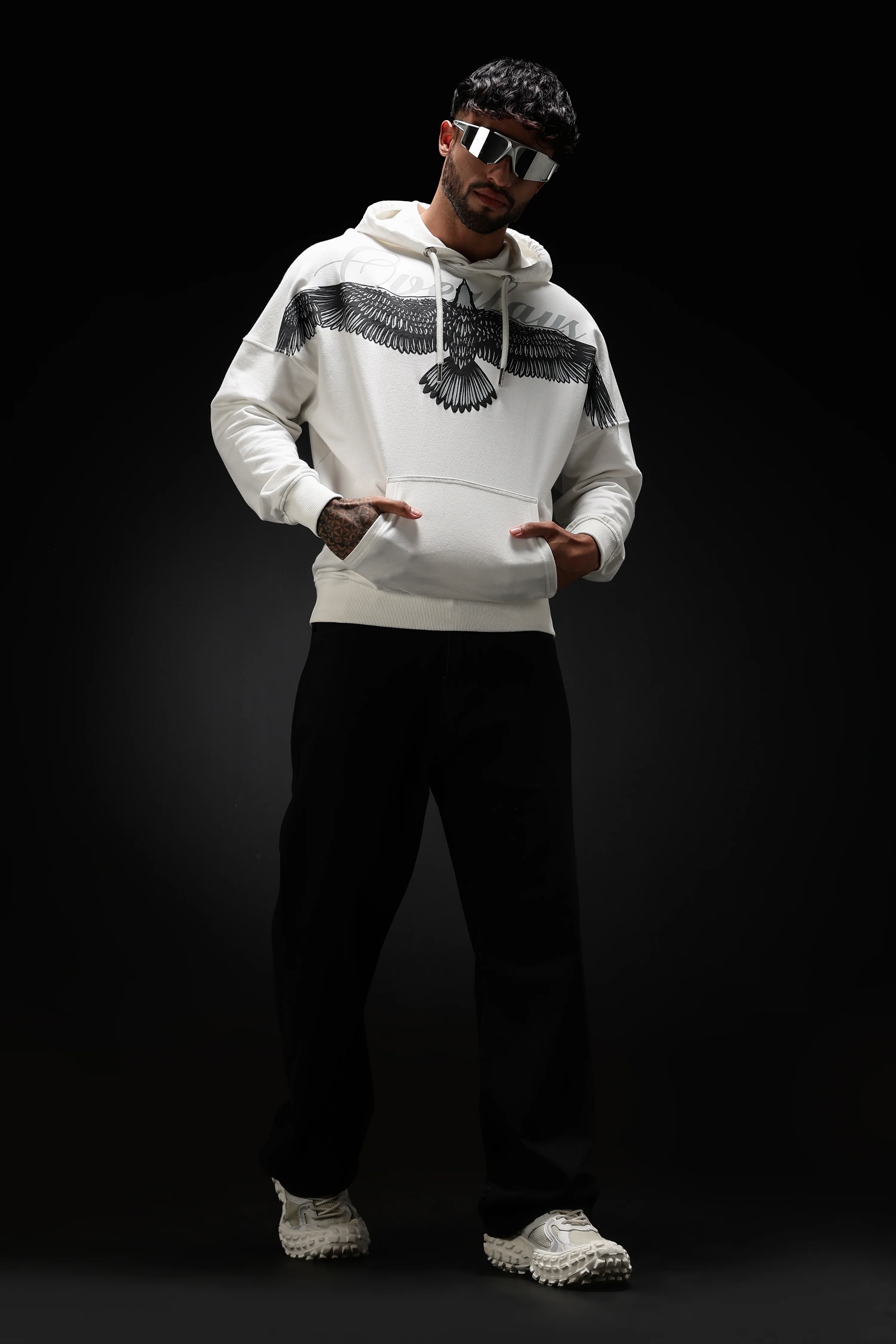 Spirit Wings Oversized Hoodie - Image 7