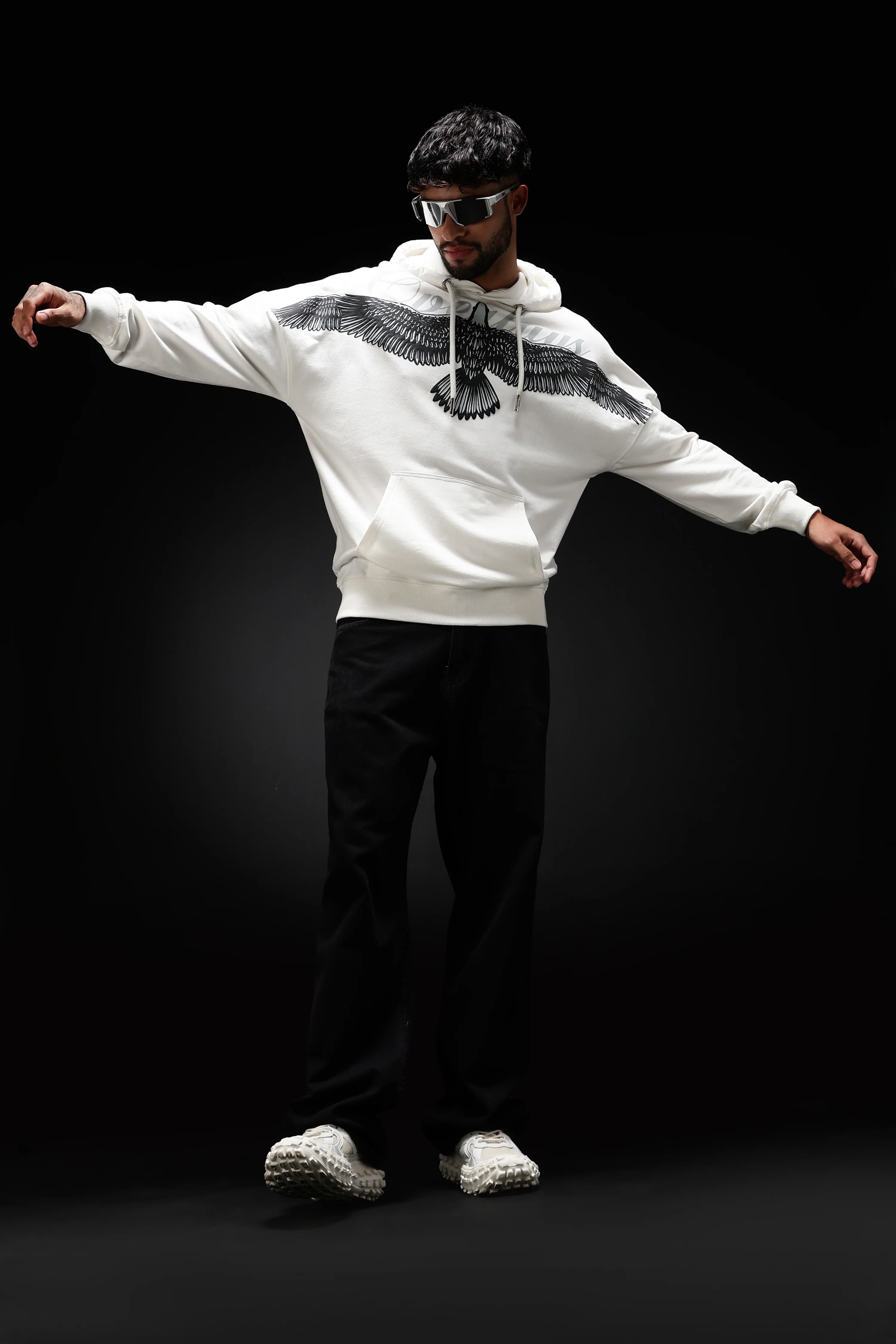 Spirit Wings Oversized Hoodie - Image 8