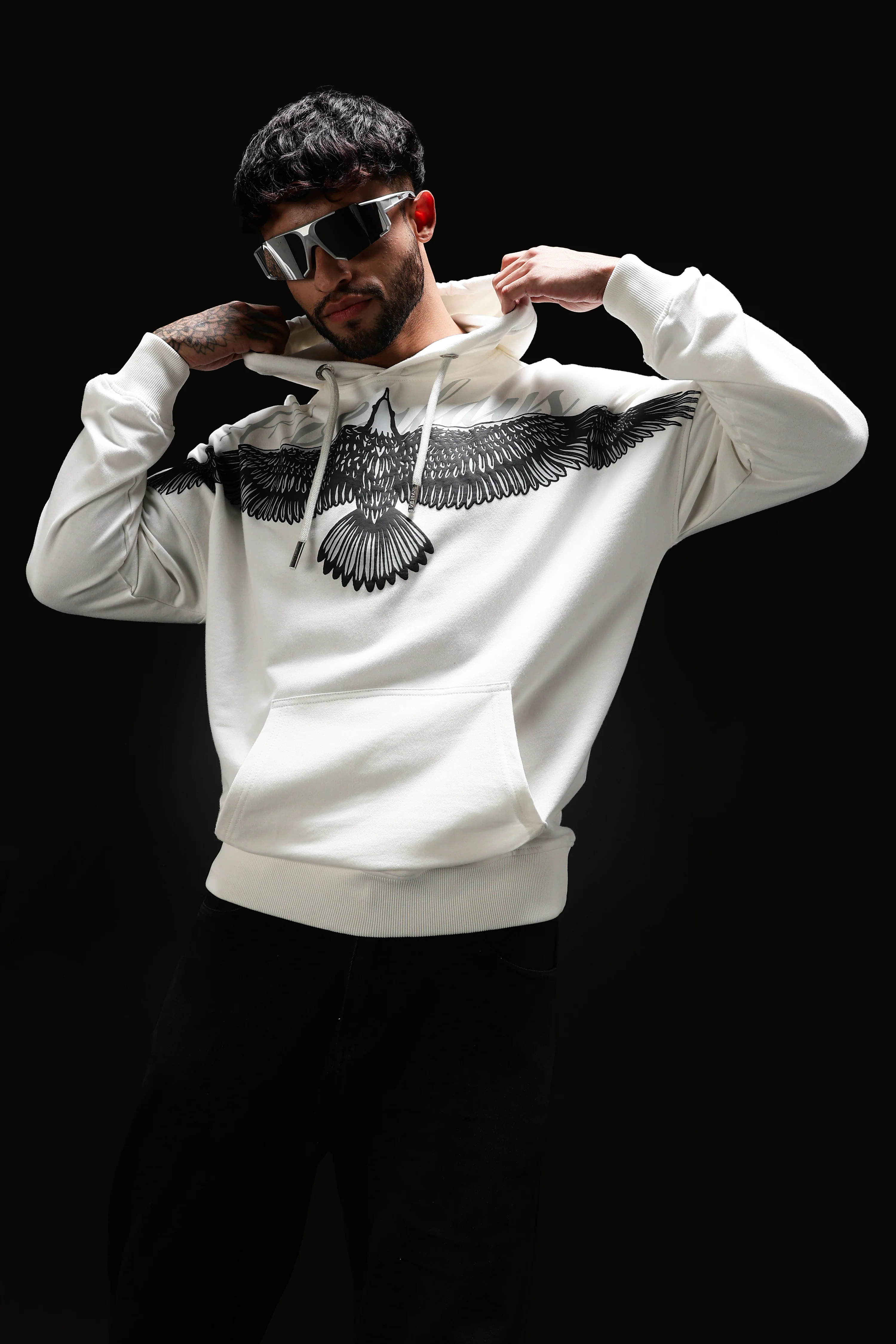 Spirit Wings Oversized Hoodie - Image 9