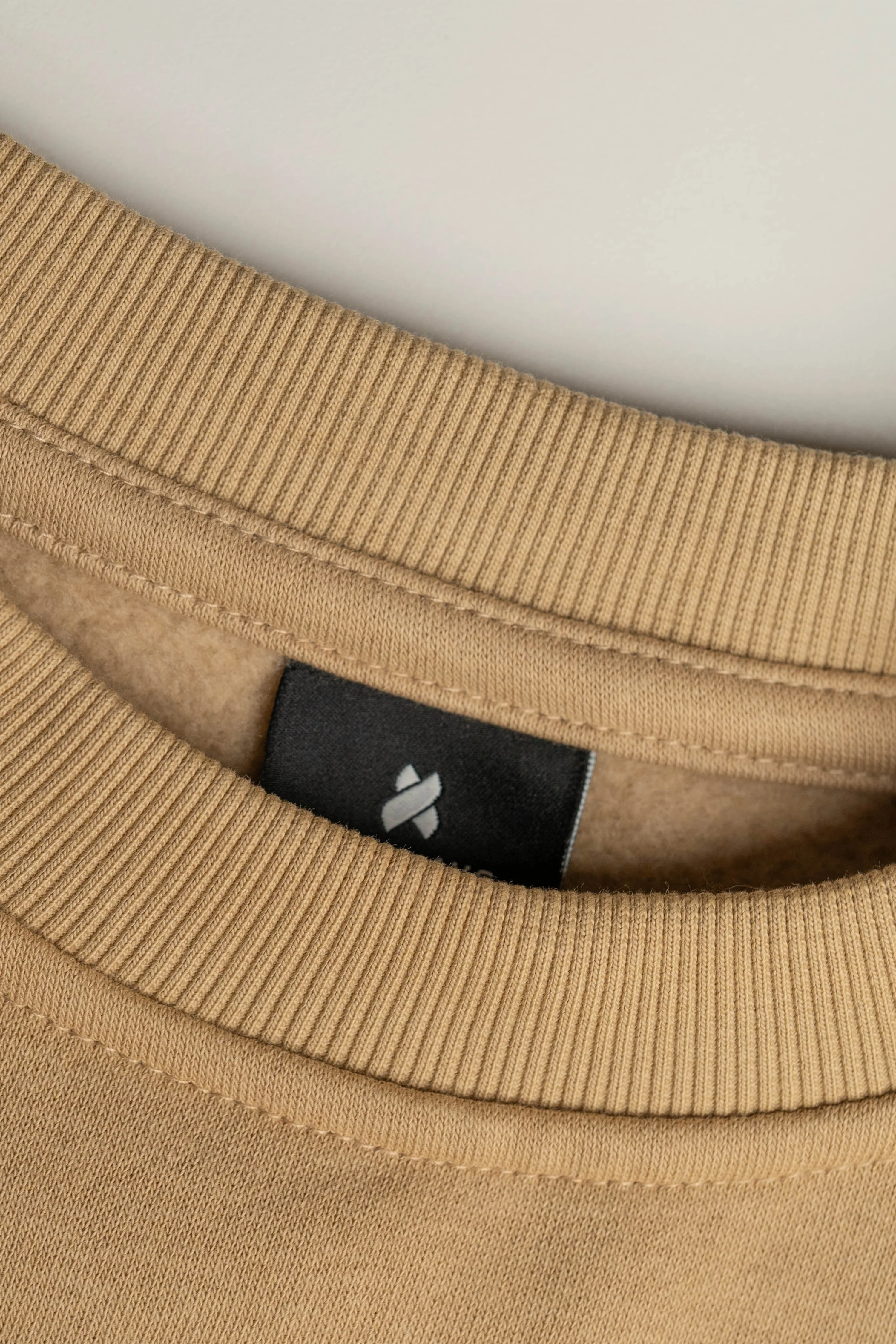 Tan Oversized Sweatshirt - Image 6