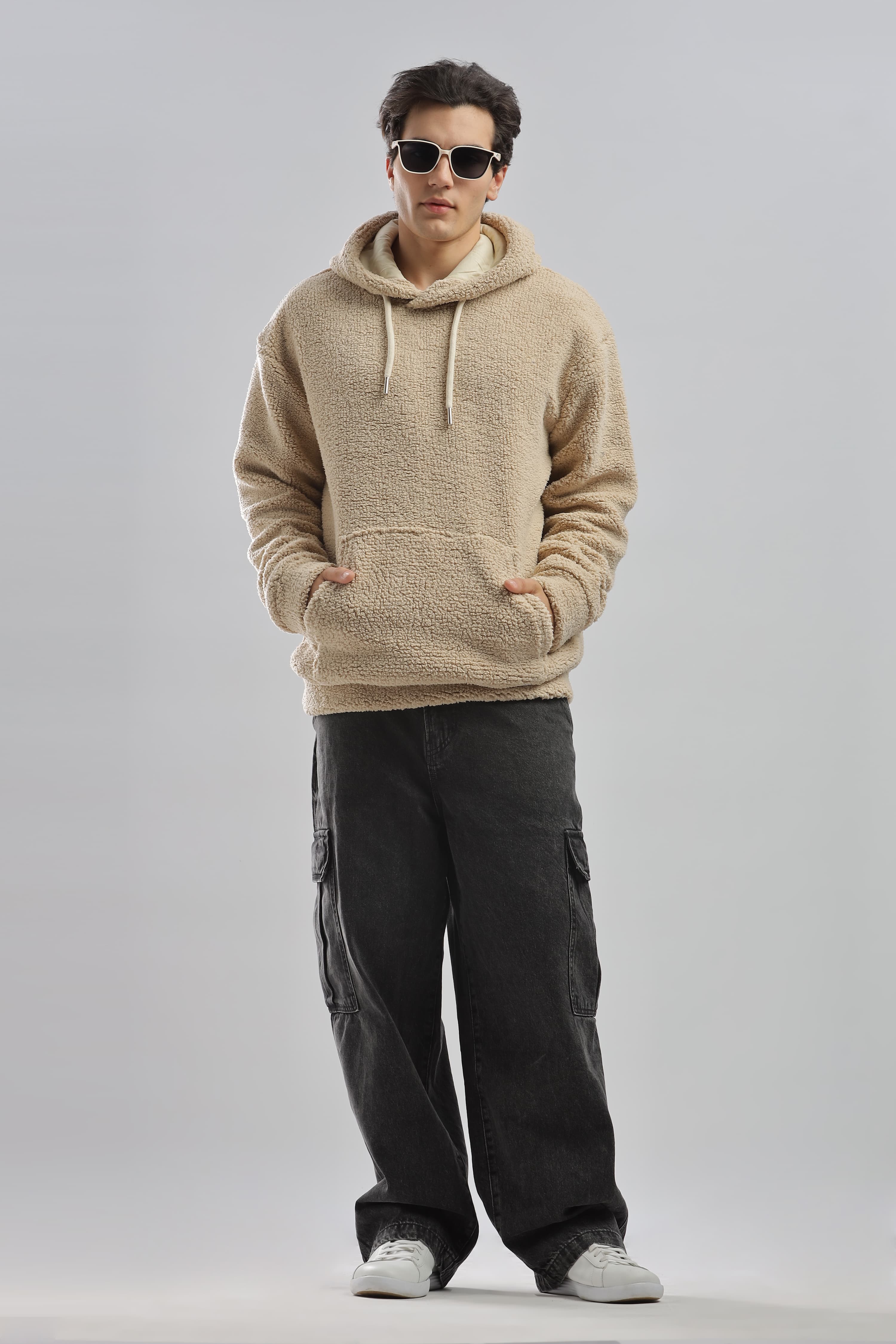 Ted Sherpa Oversized Hoodie - Image 14