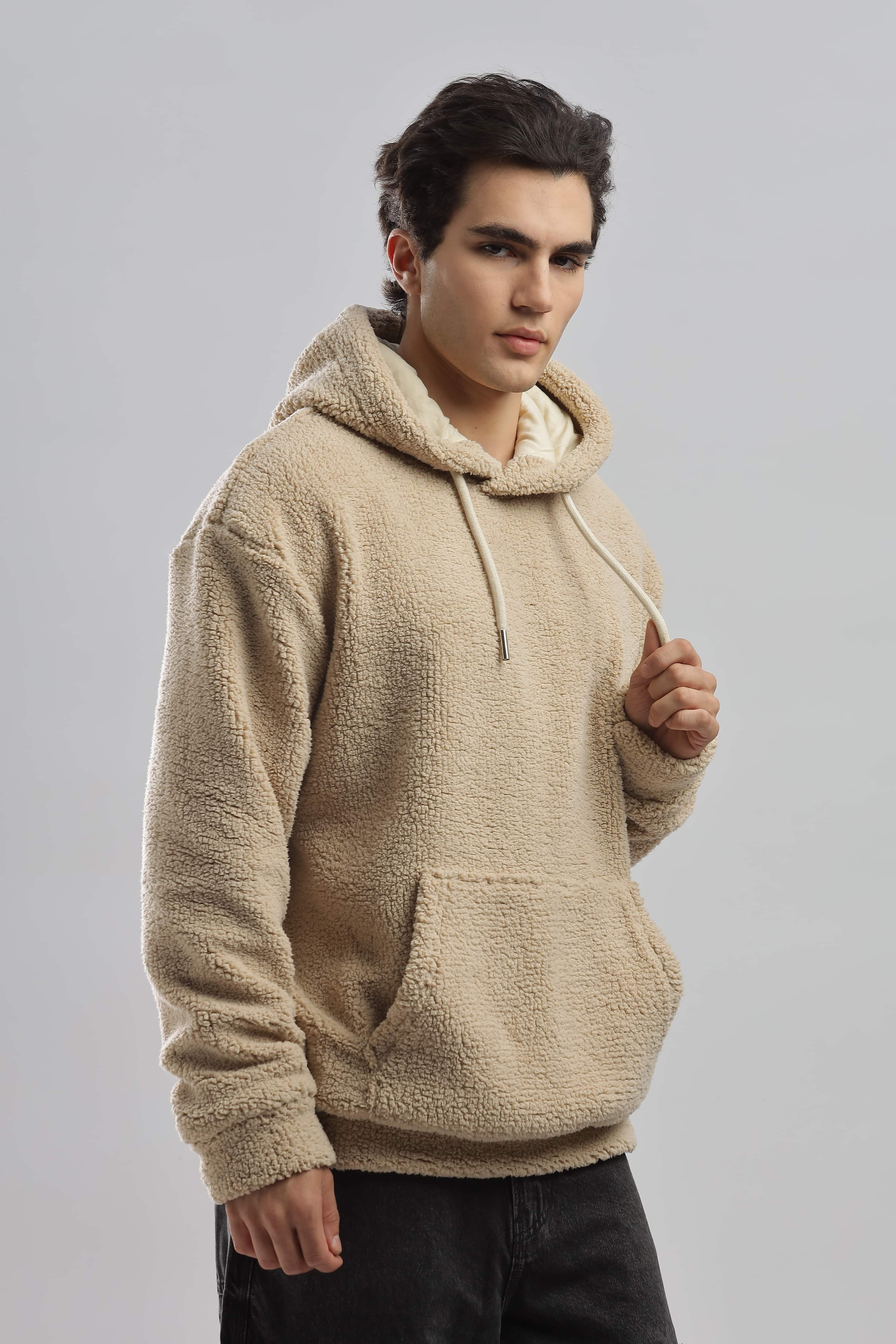 Ted Sherpa Oversized Hoodie - Image 9