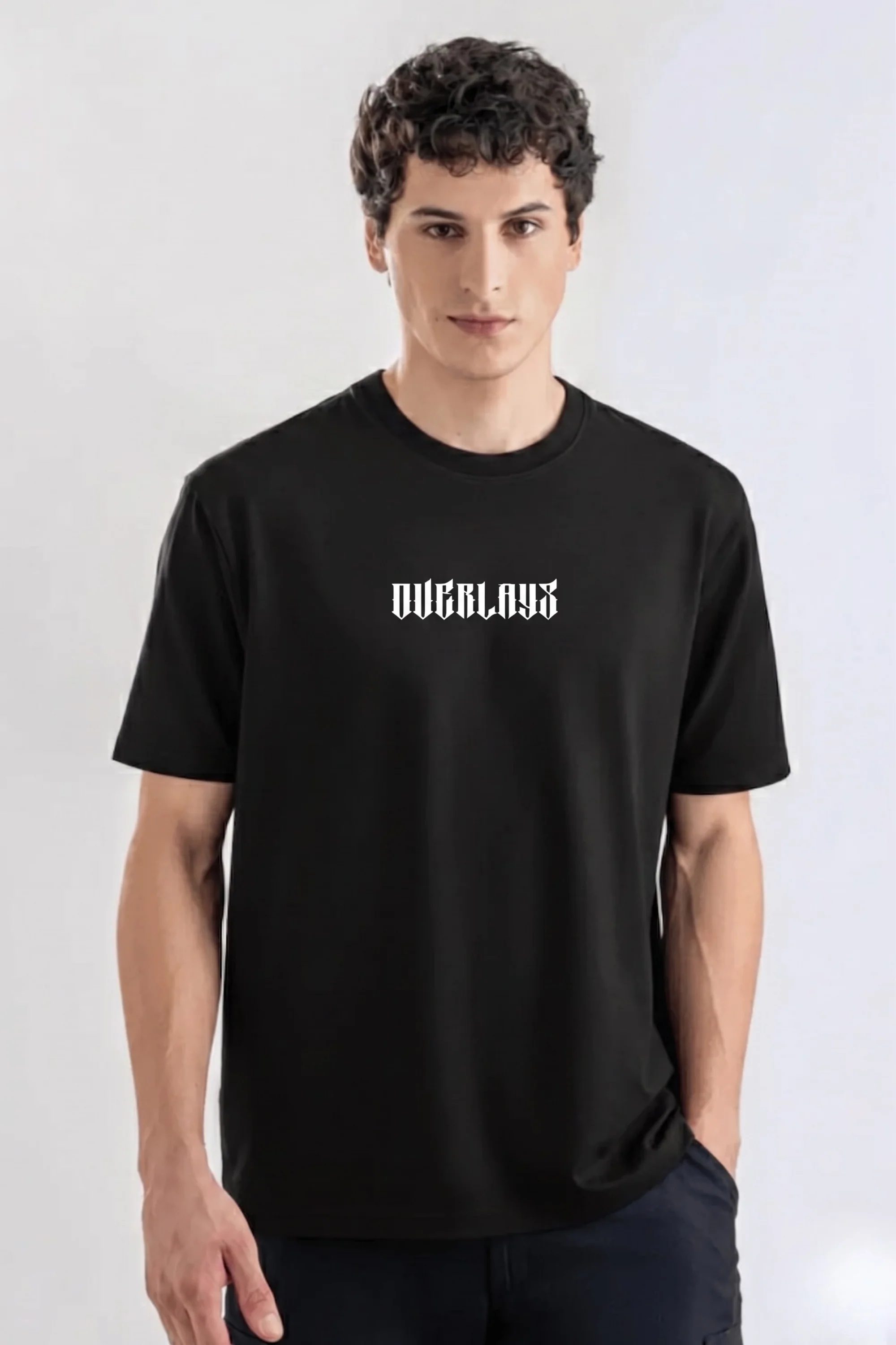 Unbound Uprise Black Relaxed Fit T-shirt - Image 4