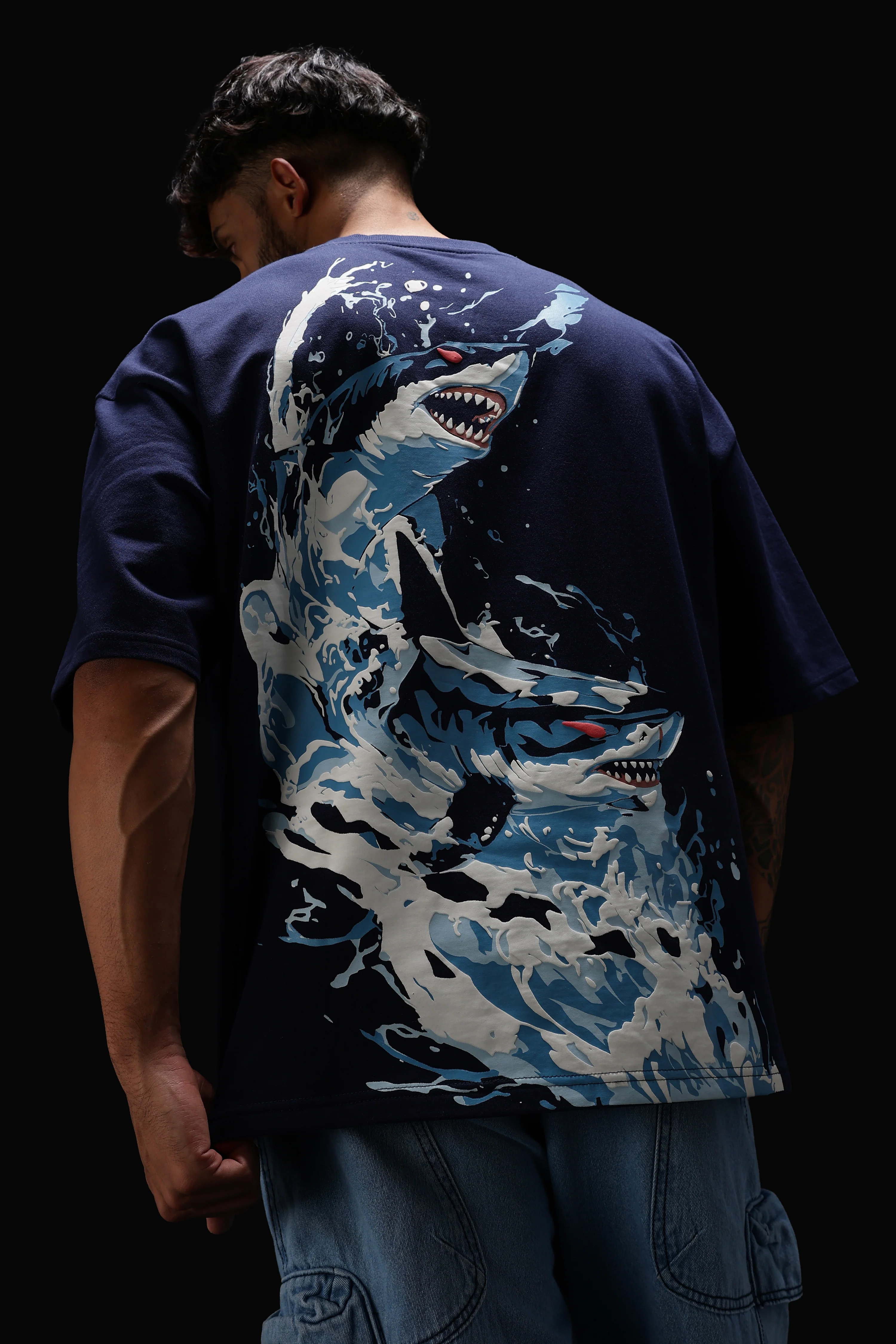 Wave Hunter Oversized T-shirt - Image 4
