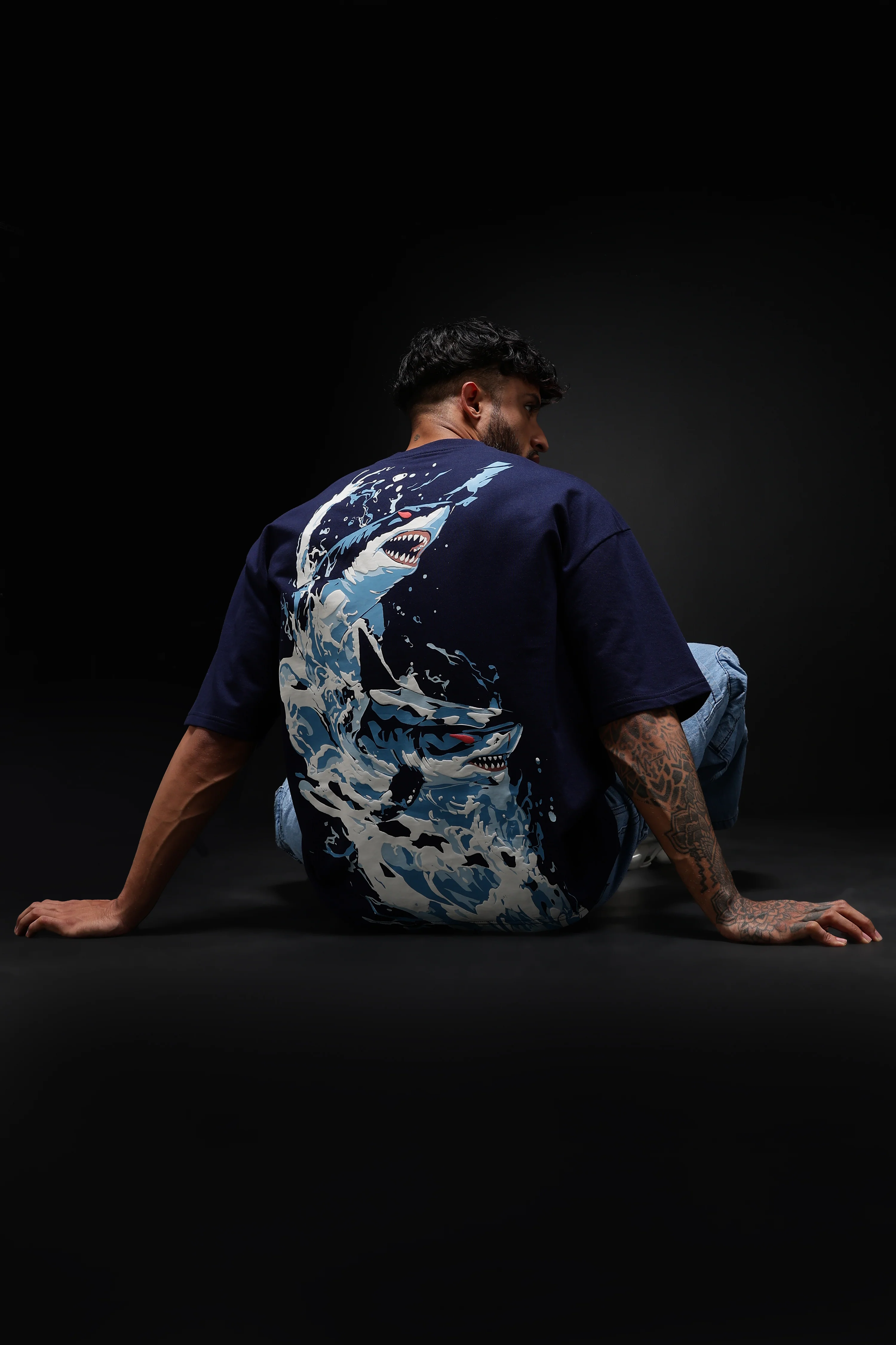 Wave Hunter Oversized T-shirt - Image 6