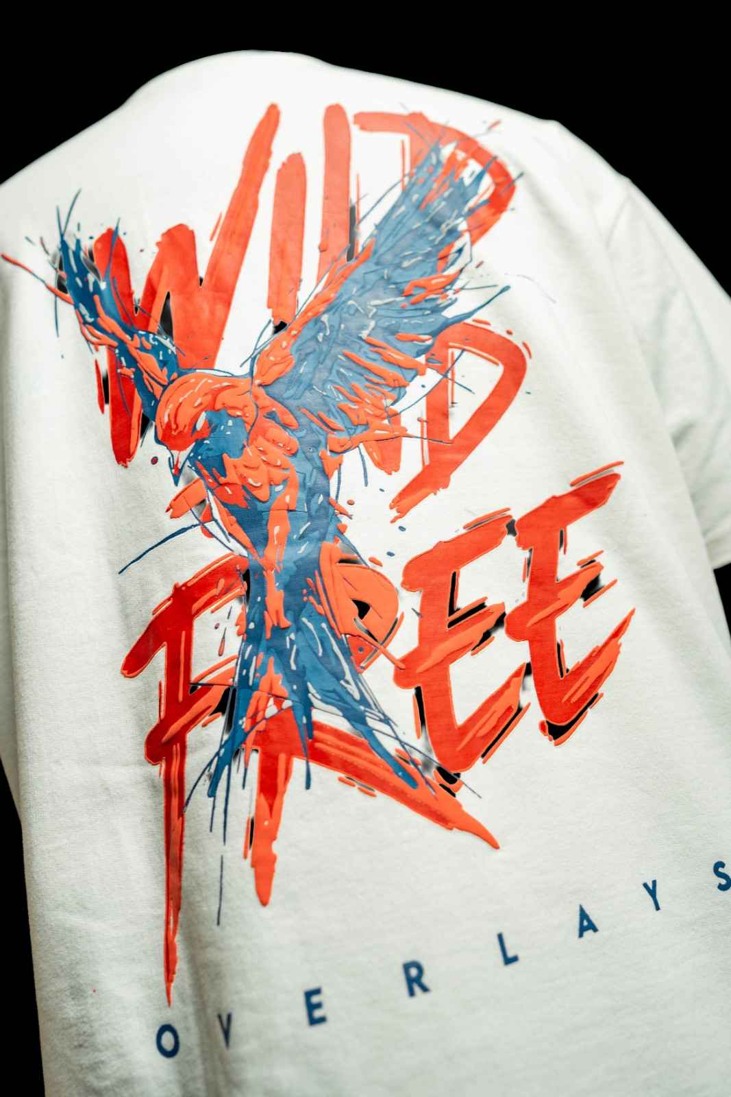 Wild Spirit white Relaxed Fit Tshirt - Image 5