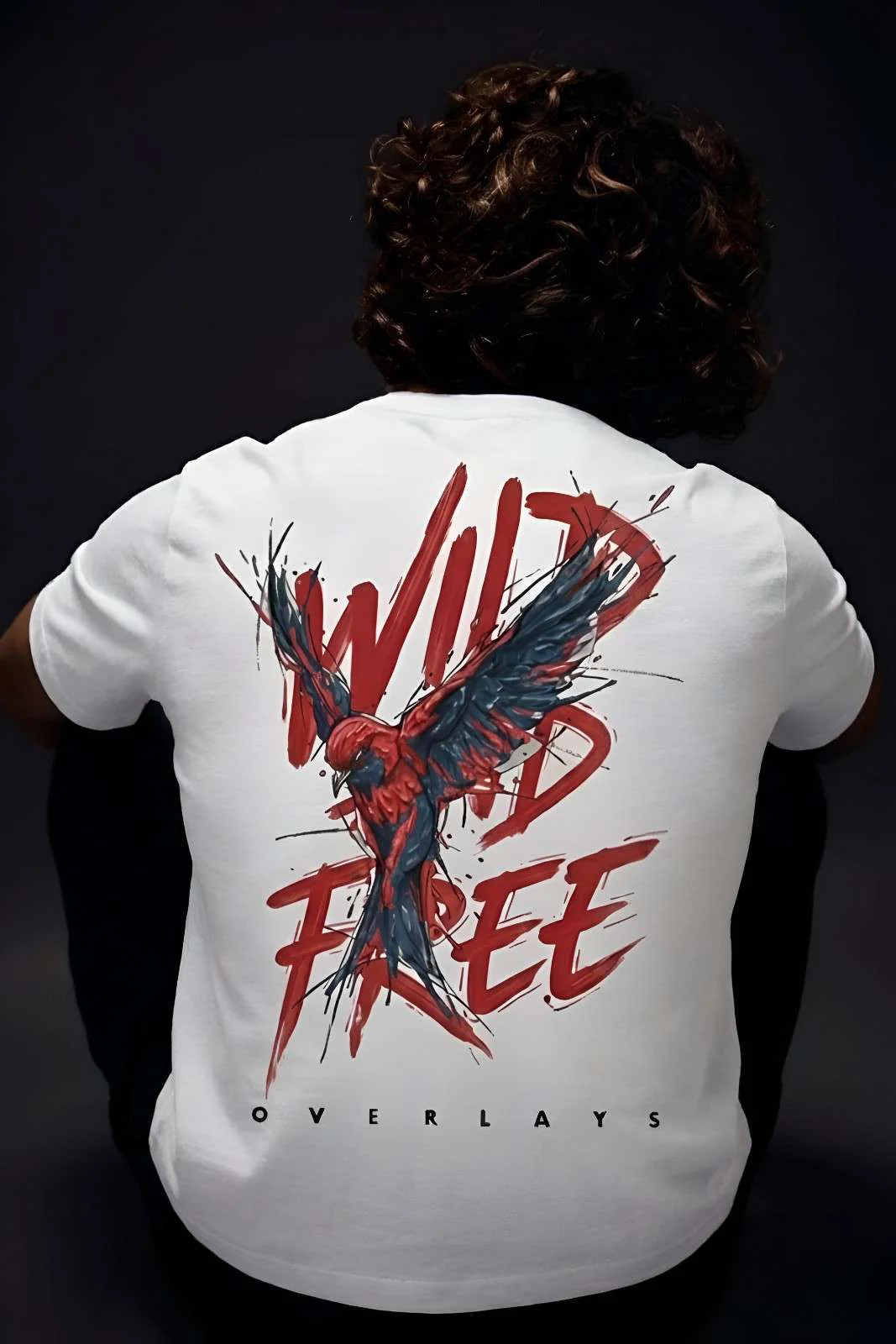 Wild Spirit white Relaxed Fit Tshirt - Image 9